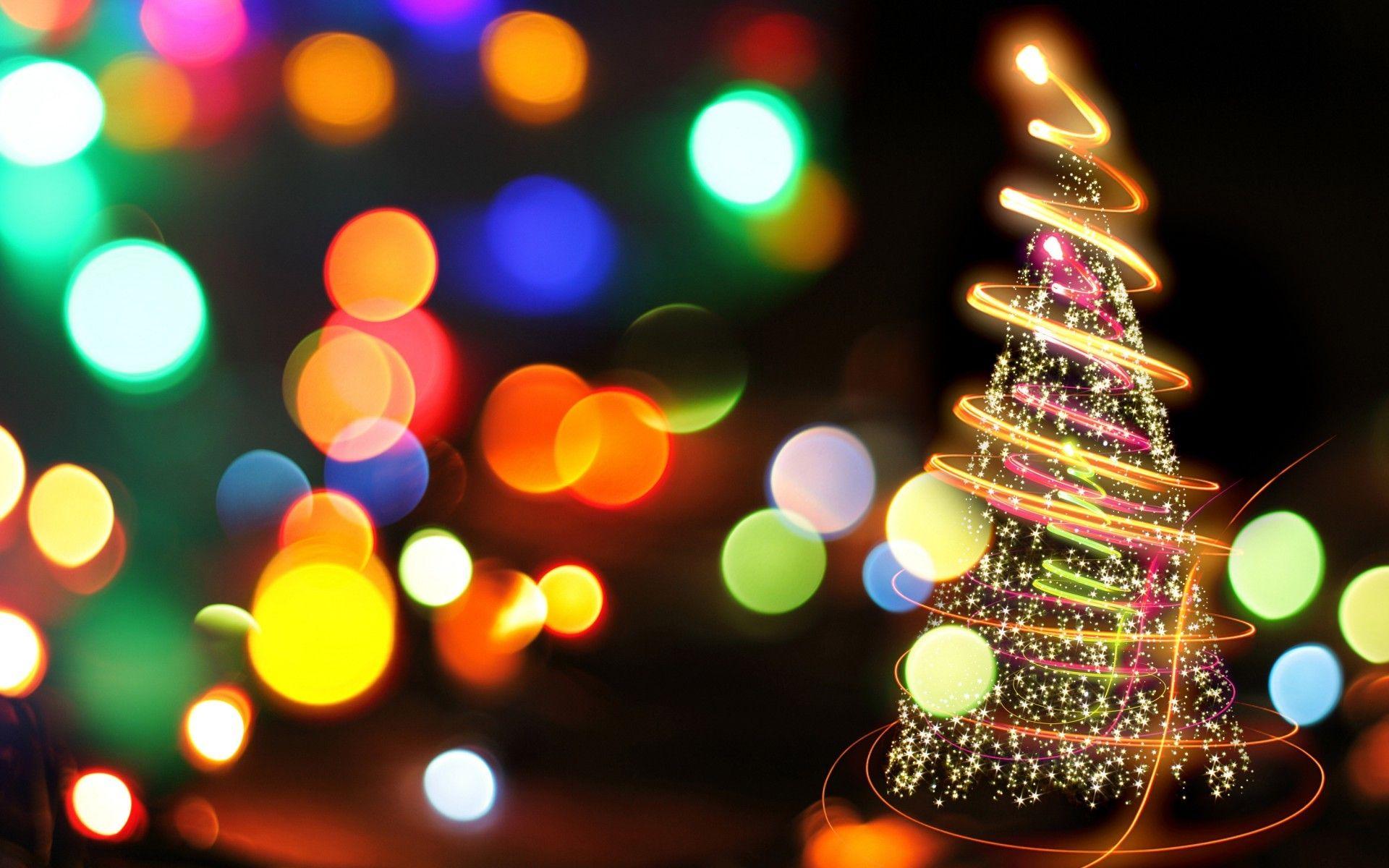 1920x1200 Christmas Light Background