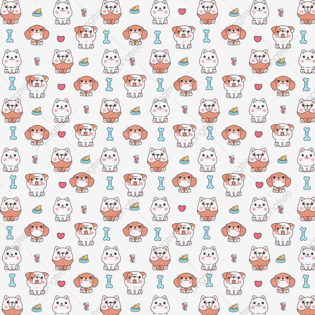 1200x1200 Dog Toy Puppy Icon Vector Seamless Pattern Wallpaper Background Doodle, Logo, Animal, Vector PNG and Vector with Transparent Background for Free Download