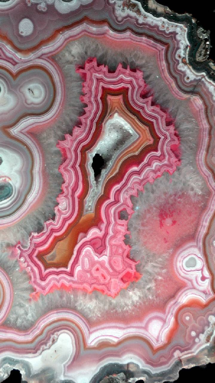 720x1280 Pink Geode wallpaper