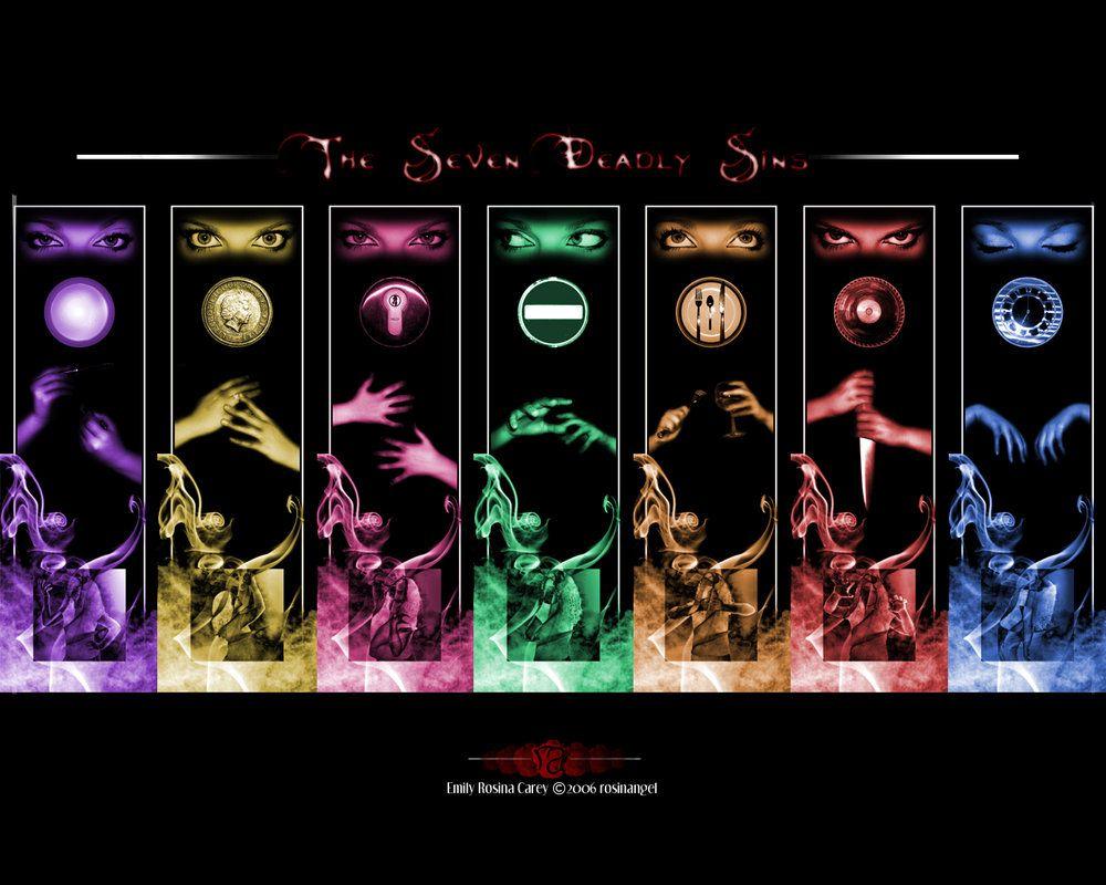 Seven Deadly Sins Logo Wallpapers  Wallpaper Cave