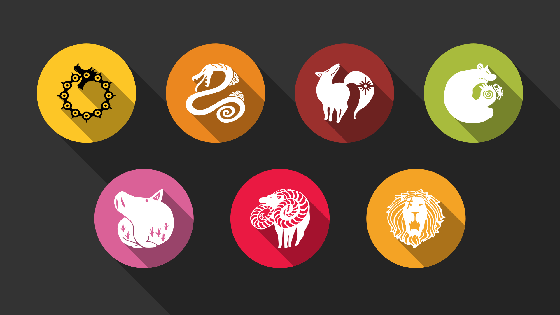 Seven Deadly Sins Symbols Wallpapers  Top Free Seven Deadly Sins Symbols  Backgrounds  WallpaperAccess
