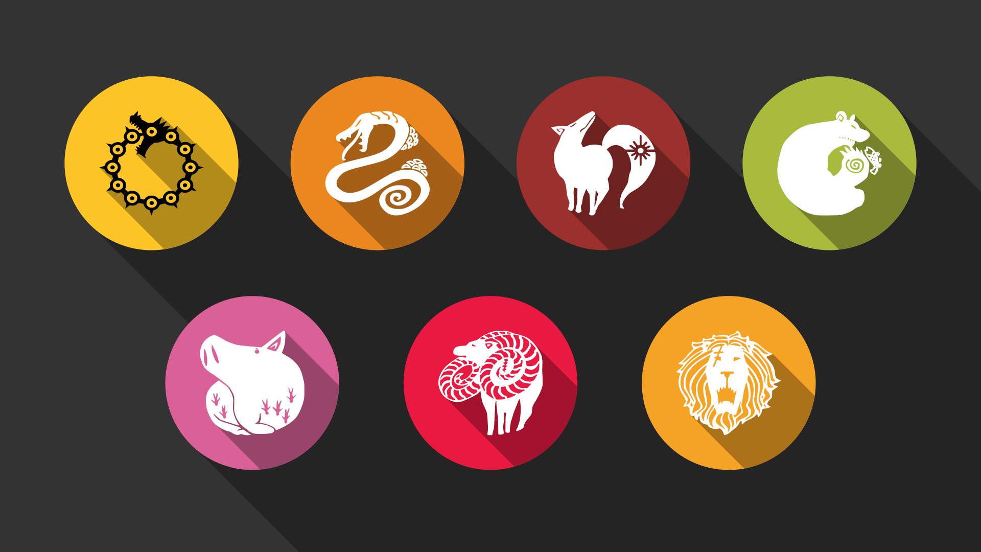 Seven Deadly Sins Symbols Wallpapers - Top Free Seven Deadly Sins