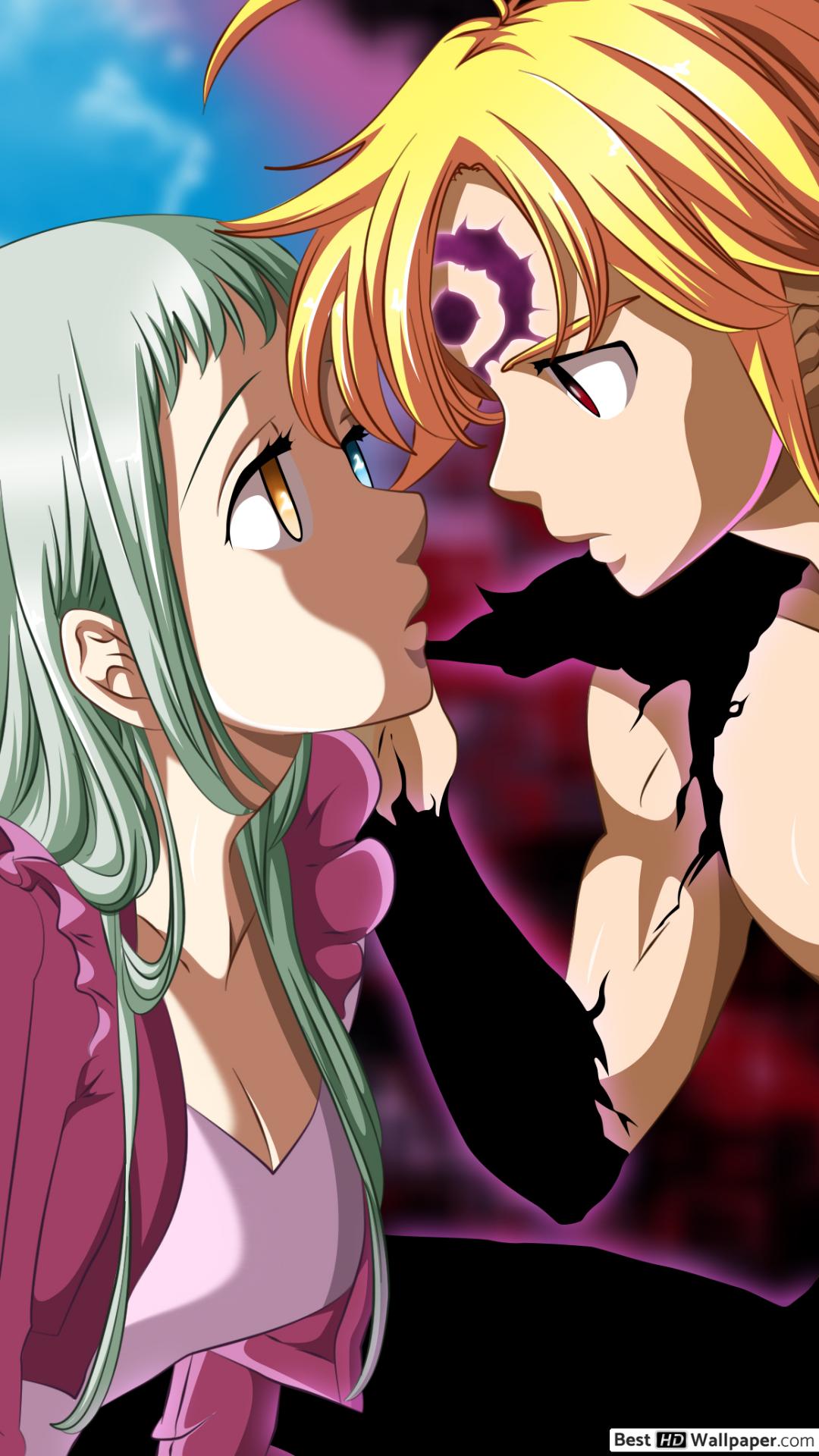 1080x1920 Anime Elizabeth Meliodas Wallpaper