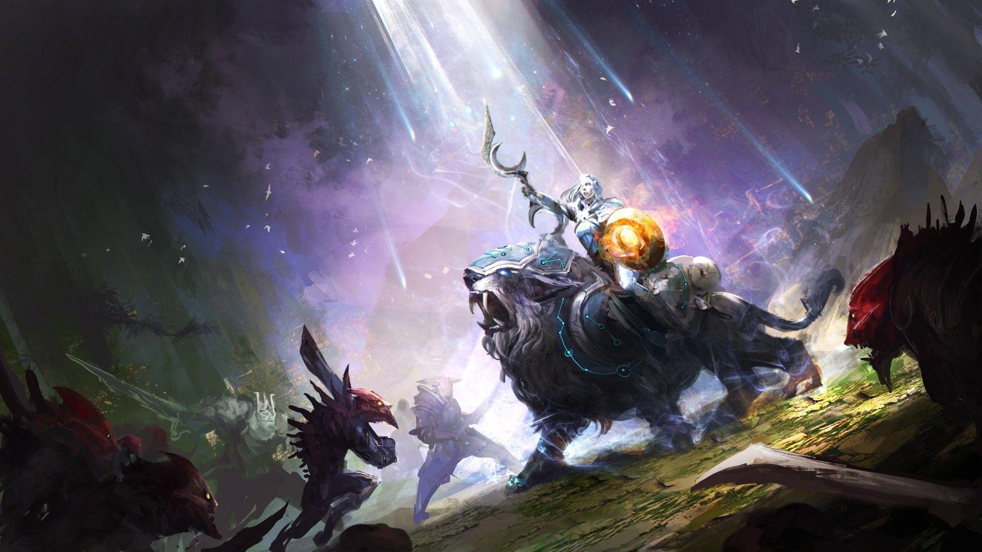 1920x1080 Dota Luna Wallpaper HD / Desktop and Mobile Background