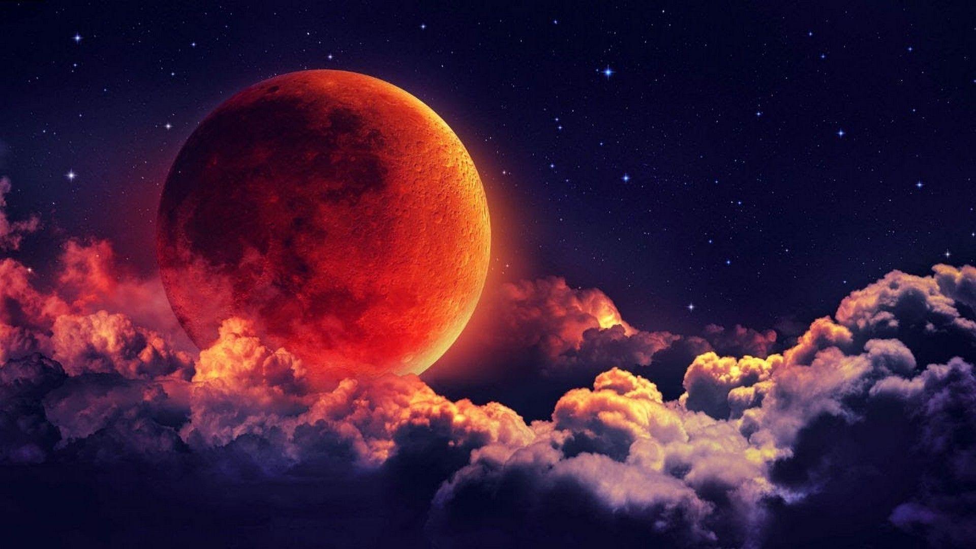 1920x1080 Blood Moon Wallpaper HD Live Wallpaper HD