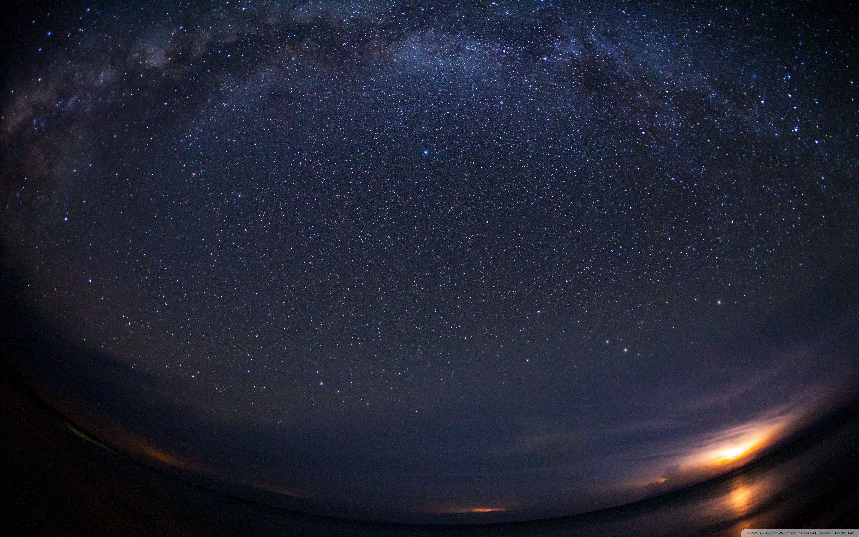 2880x1800 Milky Way From Earth Ultra HD Desktop Background Wallpaper for : Widescreen & UltraWide Desktop & Laptop : Tablet