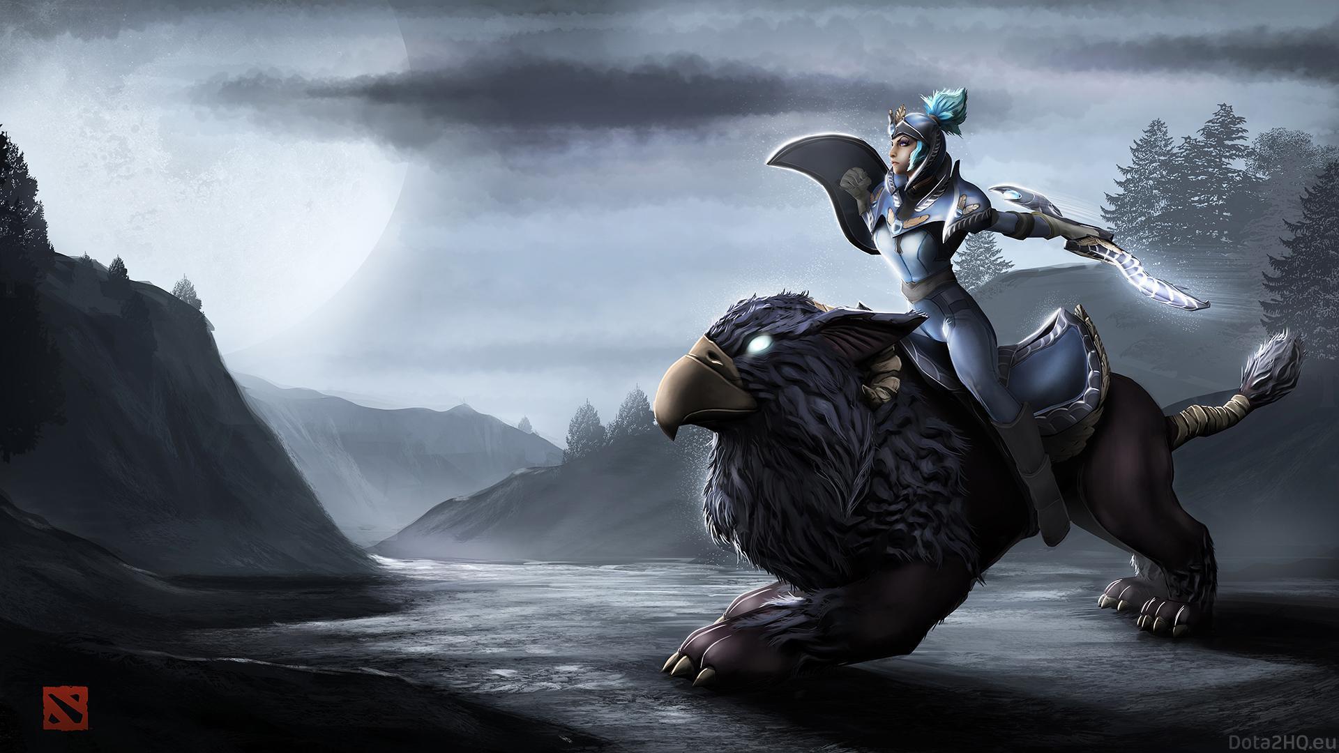 1920x1080 wallpaper luna, dota art HD : Widescreen : High Definition