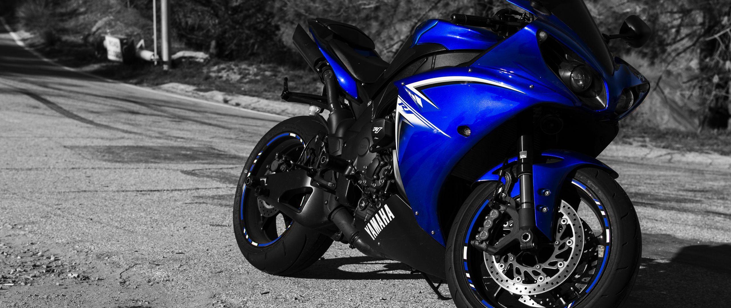 2560x1080 Download Wallpaper 2560x1080 Yamaha Yzf R Motorcycle, Sports Bike Dual Wide 1080p HD Background