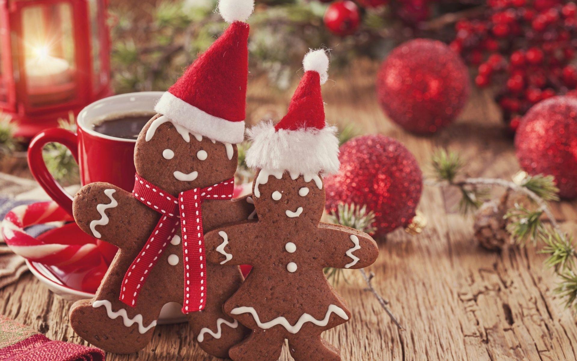 1920x1200 Playful Sweet Christmas Cookies desktop PC and Mac wallpaper