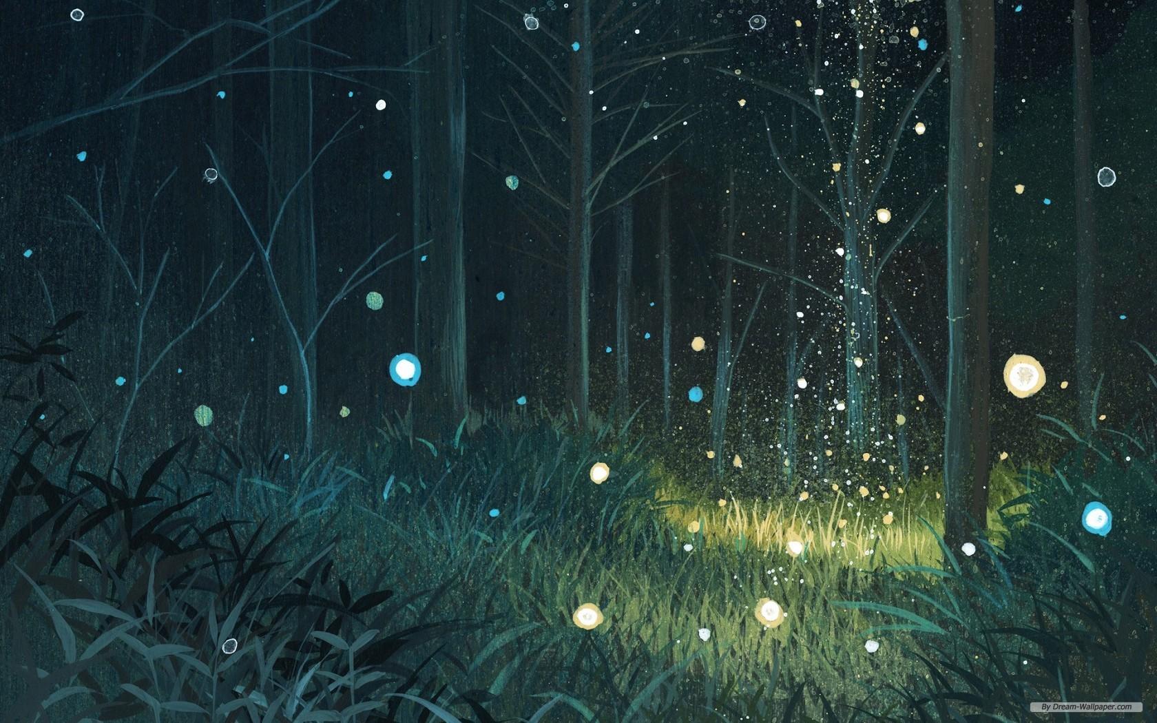 1680x1050 Free Firefly Wallpaper