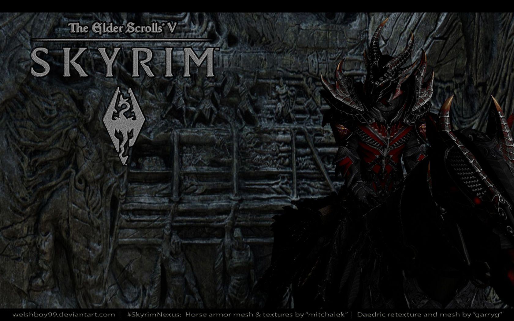 Skyrim Daedric Wallpapers Top Free Skyrim Daedric Backgrounds Wallpaperaccess