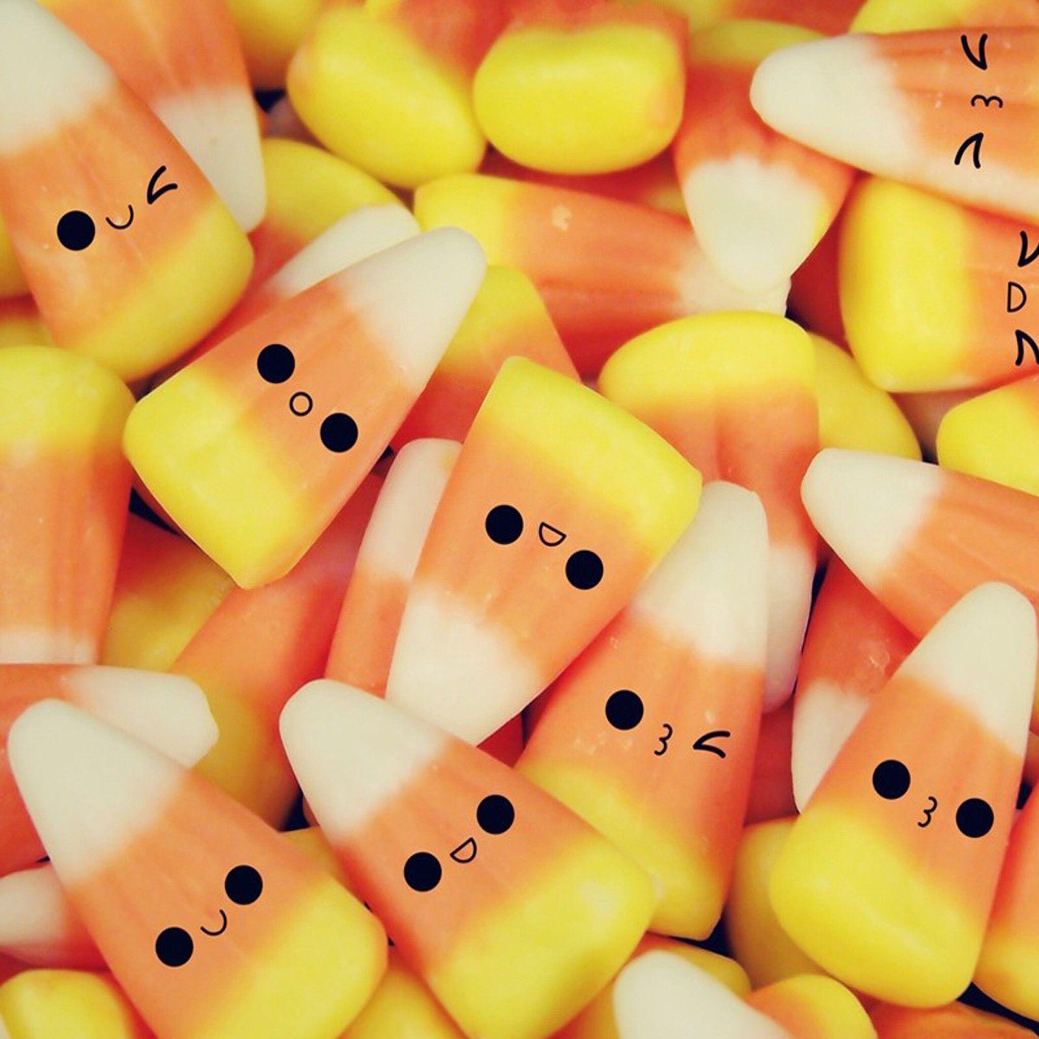 cute candy corn wallpaper