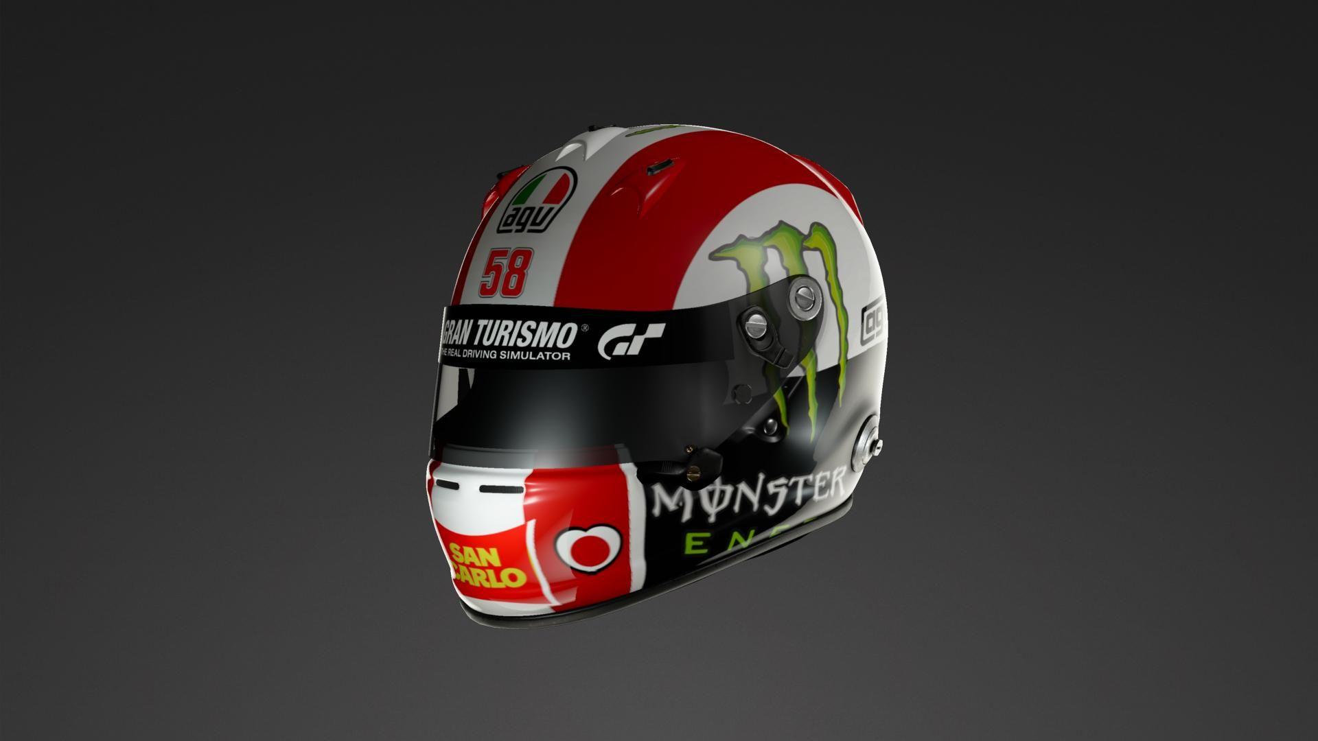1920x1080 Marco Simoncelli tribute Livery by leonewrc. Community. Gran Turismo Sport