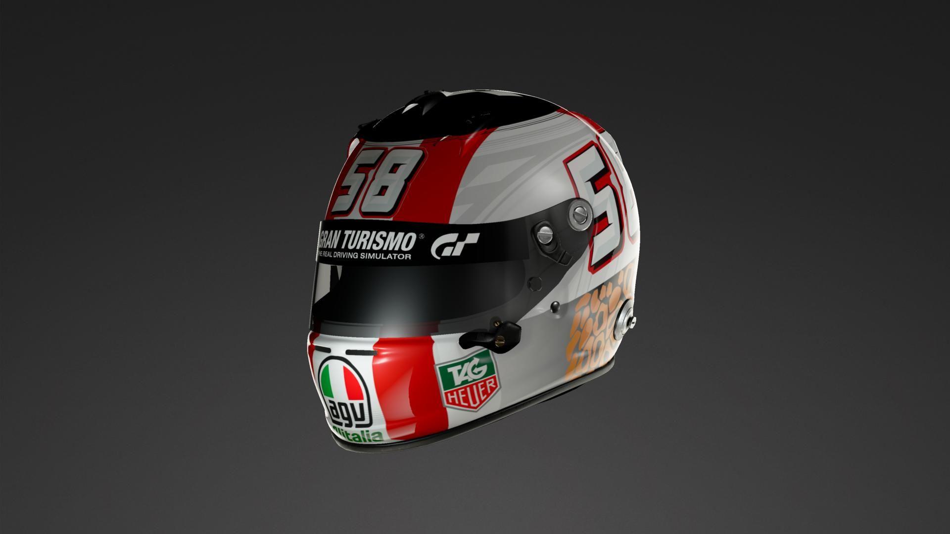 1920x1080 Marco Simoncelli 58 Livery By Brio Net1965. Community. Gran Turismo Sport