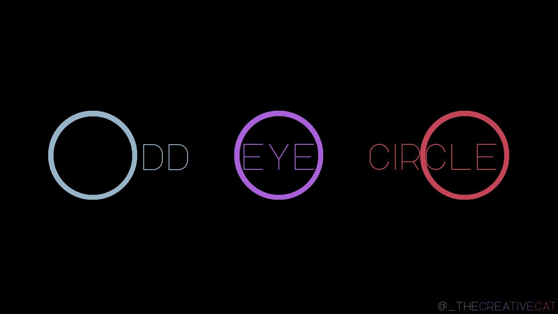 1920x1080 Odd eye circle. Odd eyes, Eye circles, Circle logos