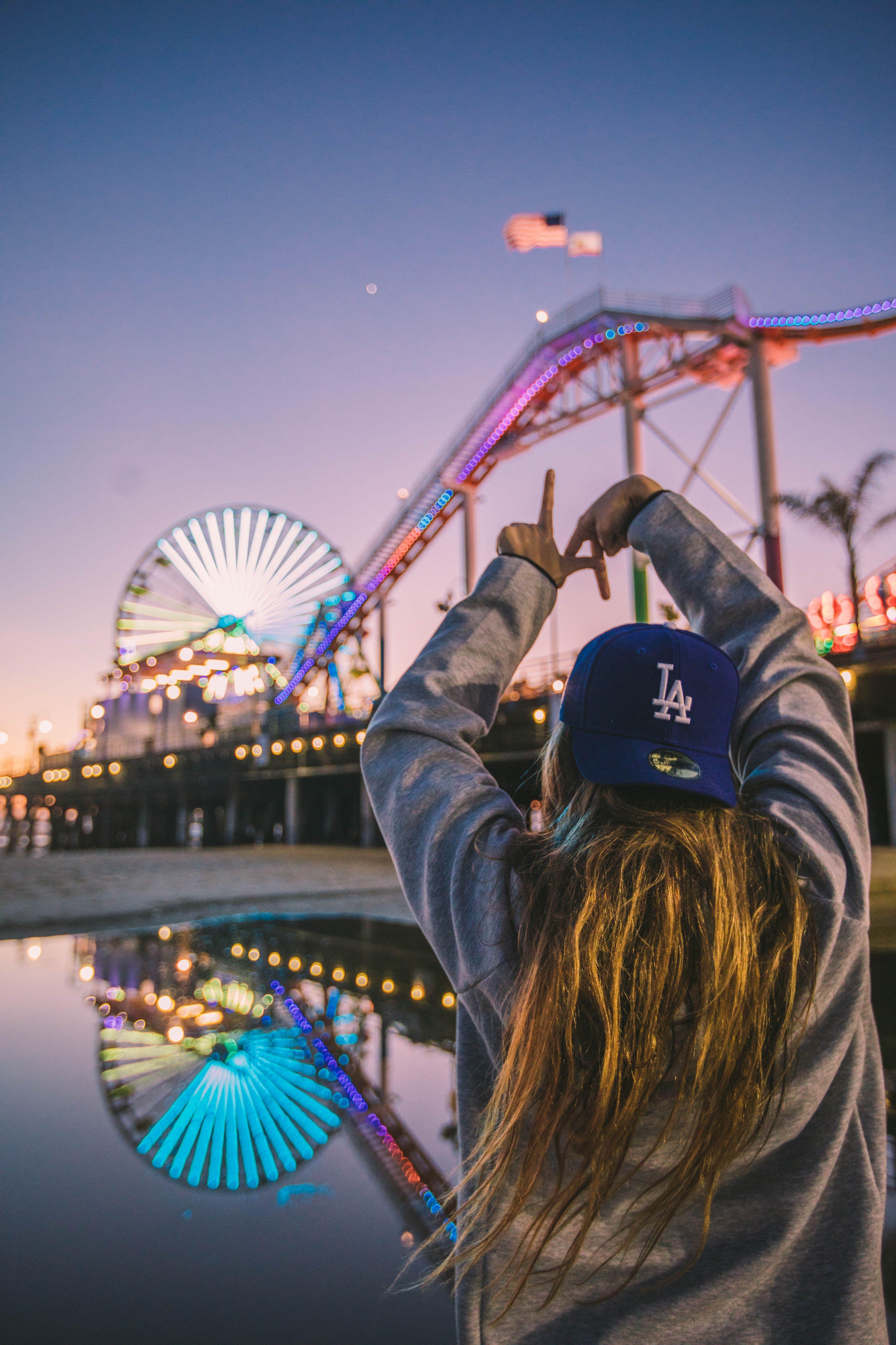 3840x5760 Wallpaper / santa monica sunset 4k wallpaper