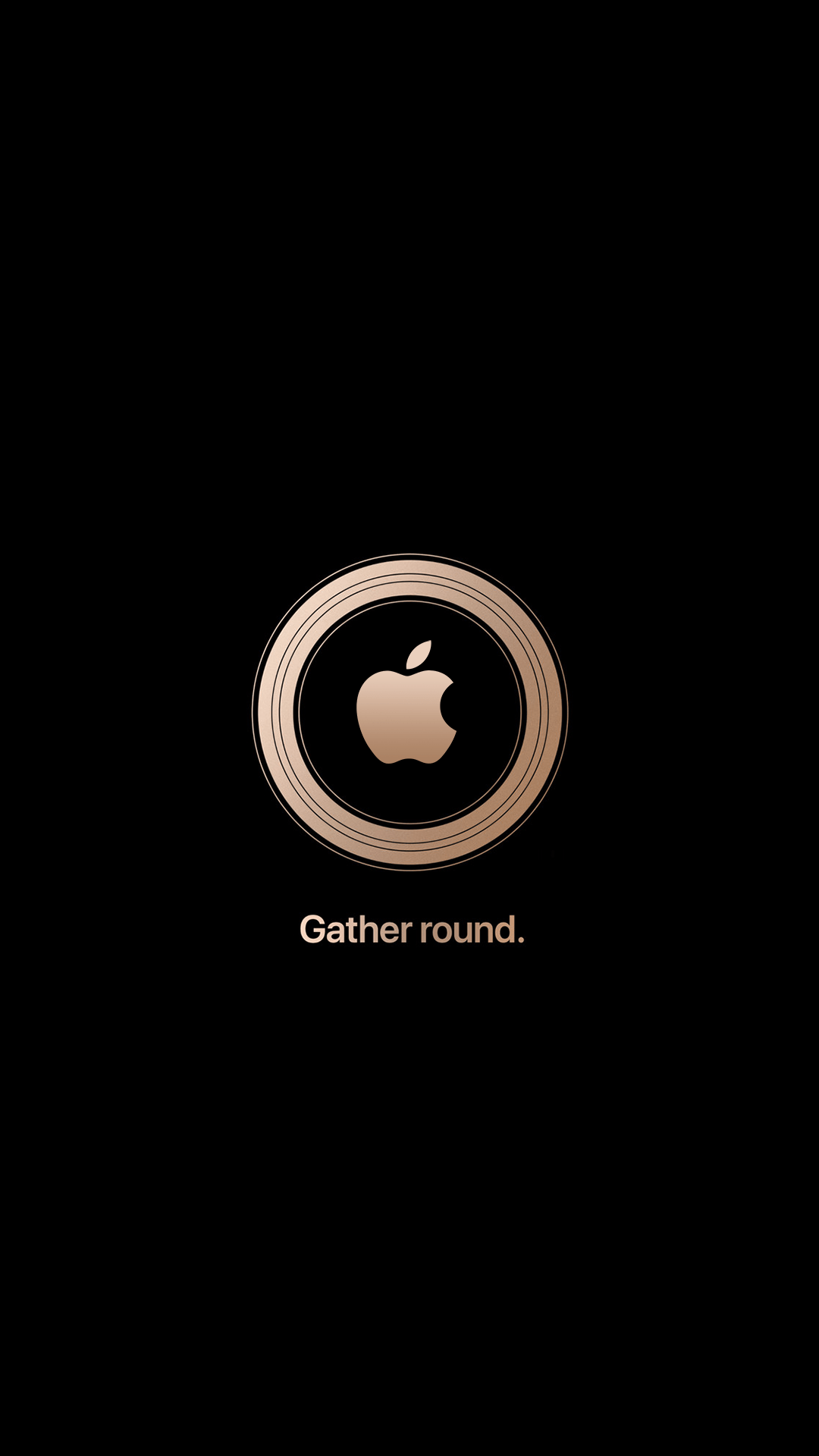 1080x1920 Gather round Apple event wallpaper