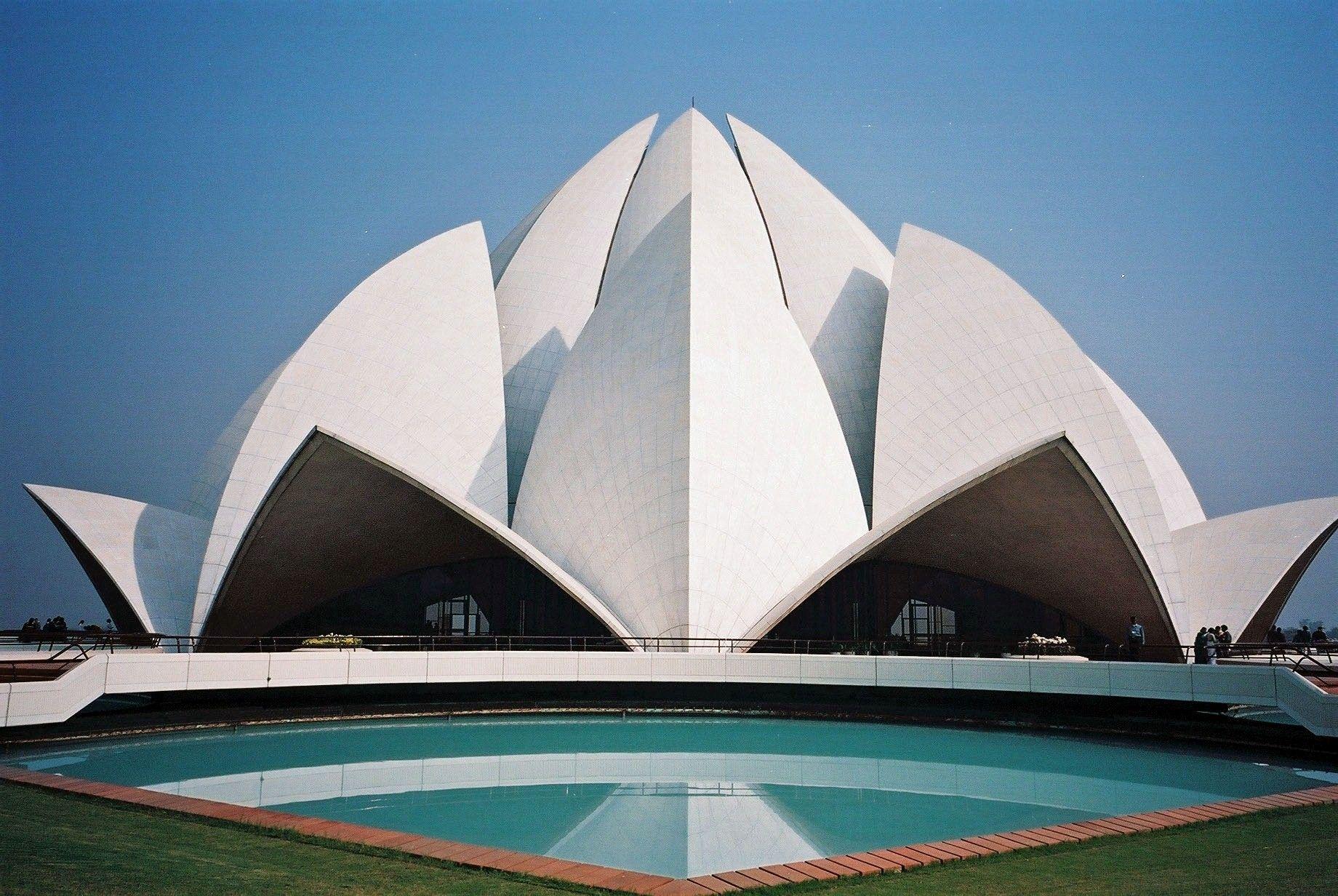 Lotus Temple Wallpapers - Top Free Lotus Temple Backgrounds -  WallpaperAccess