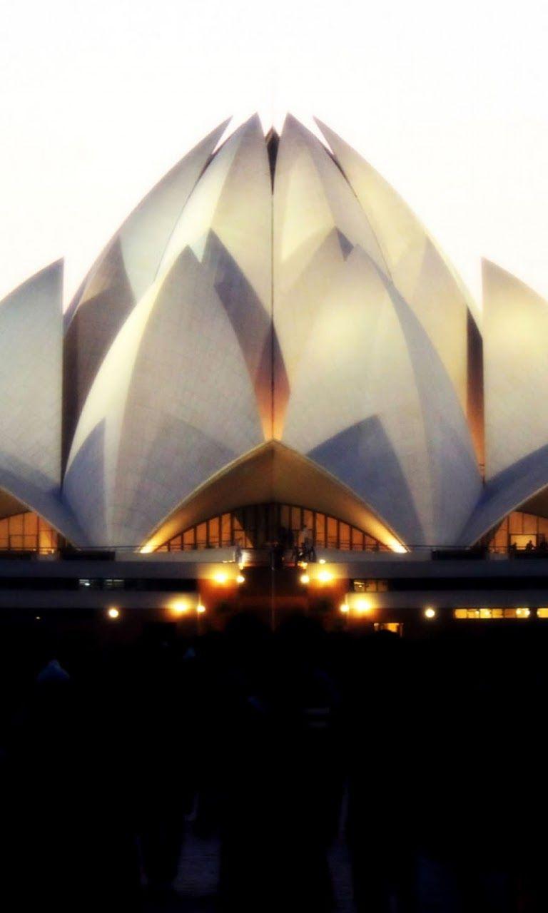 768x1280 All Android Wallpaper: Incredible India Lotus Temple Android Wallpaper