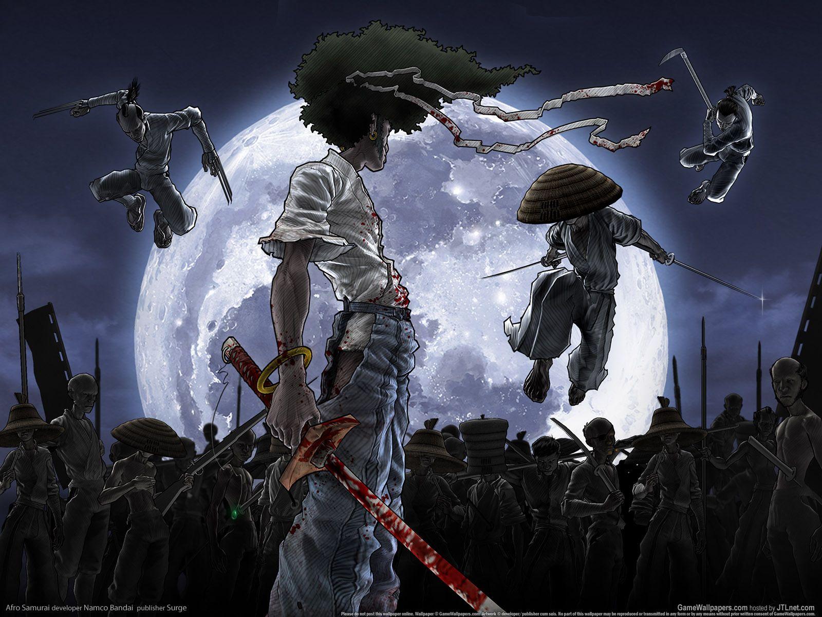 1600x1200 My Gallery of Worlds: Afro Samurai