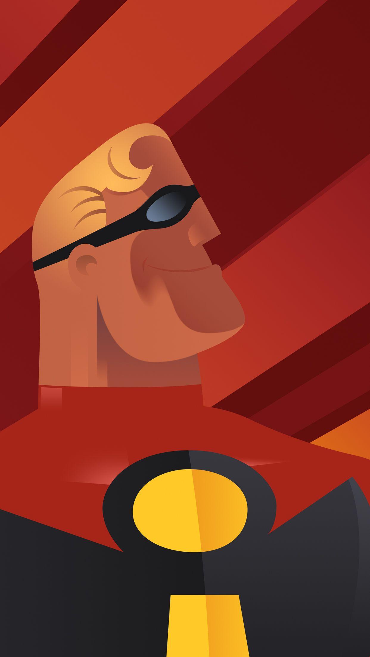 1242x2208 The Incredibles Wallpaper