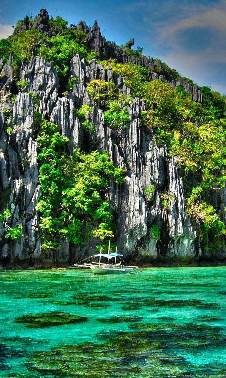 768x1280 El Nido, Palawan, Philippines Wallpaper Desktop Background