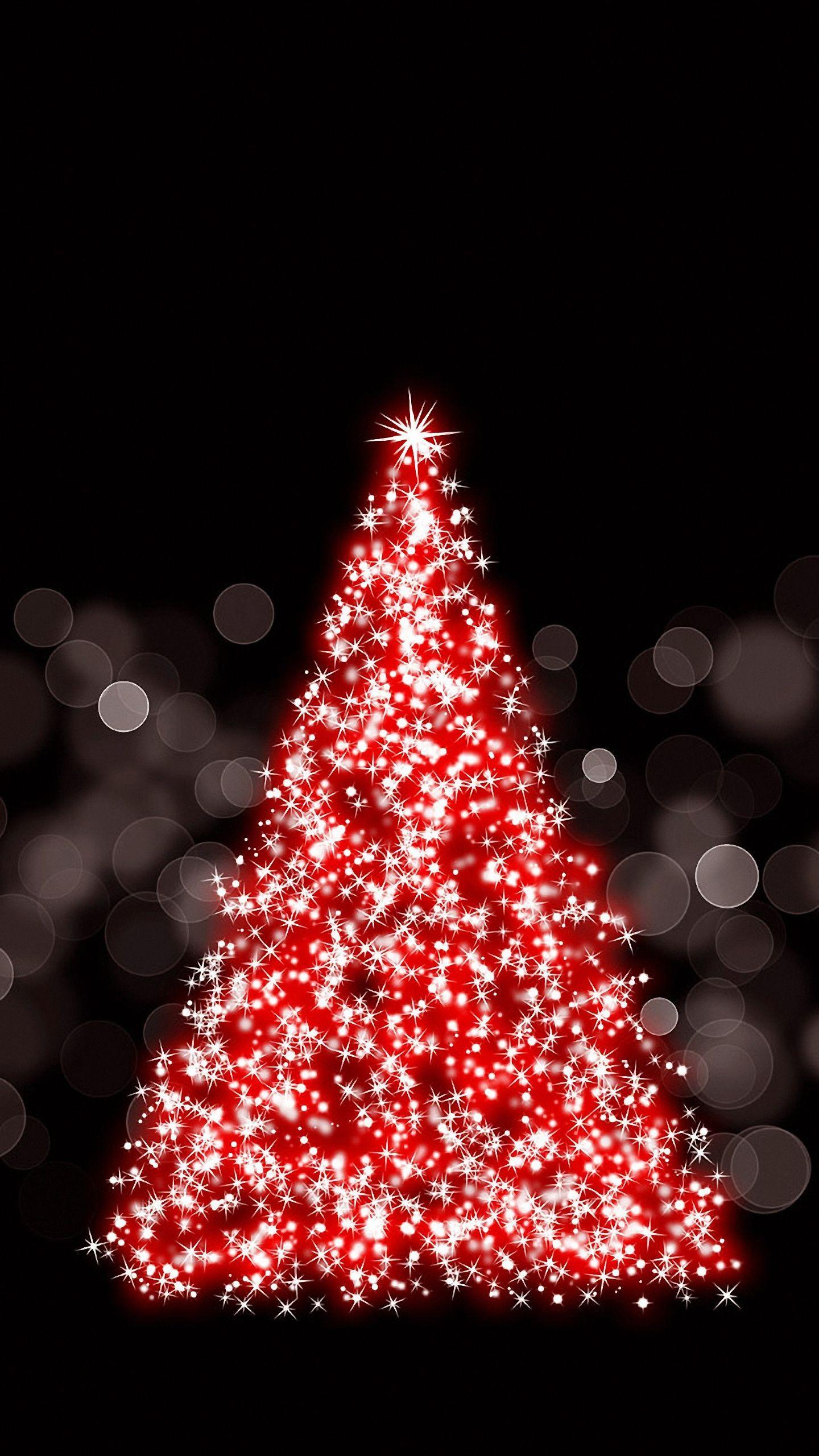 1440x2560 HD 1440x2560 sparkling christmas tree wallpaper. Christmas wallpaper hd, Christmas phone wallpaper, Christmas wallpaper