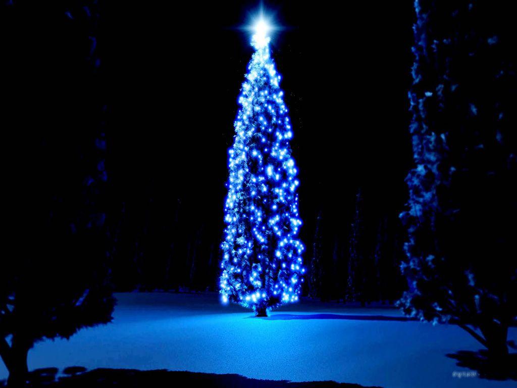 1024x768 Christmas Tree Wallpaper Free