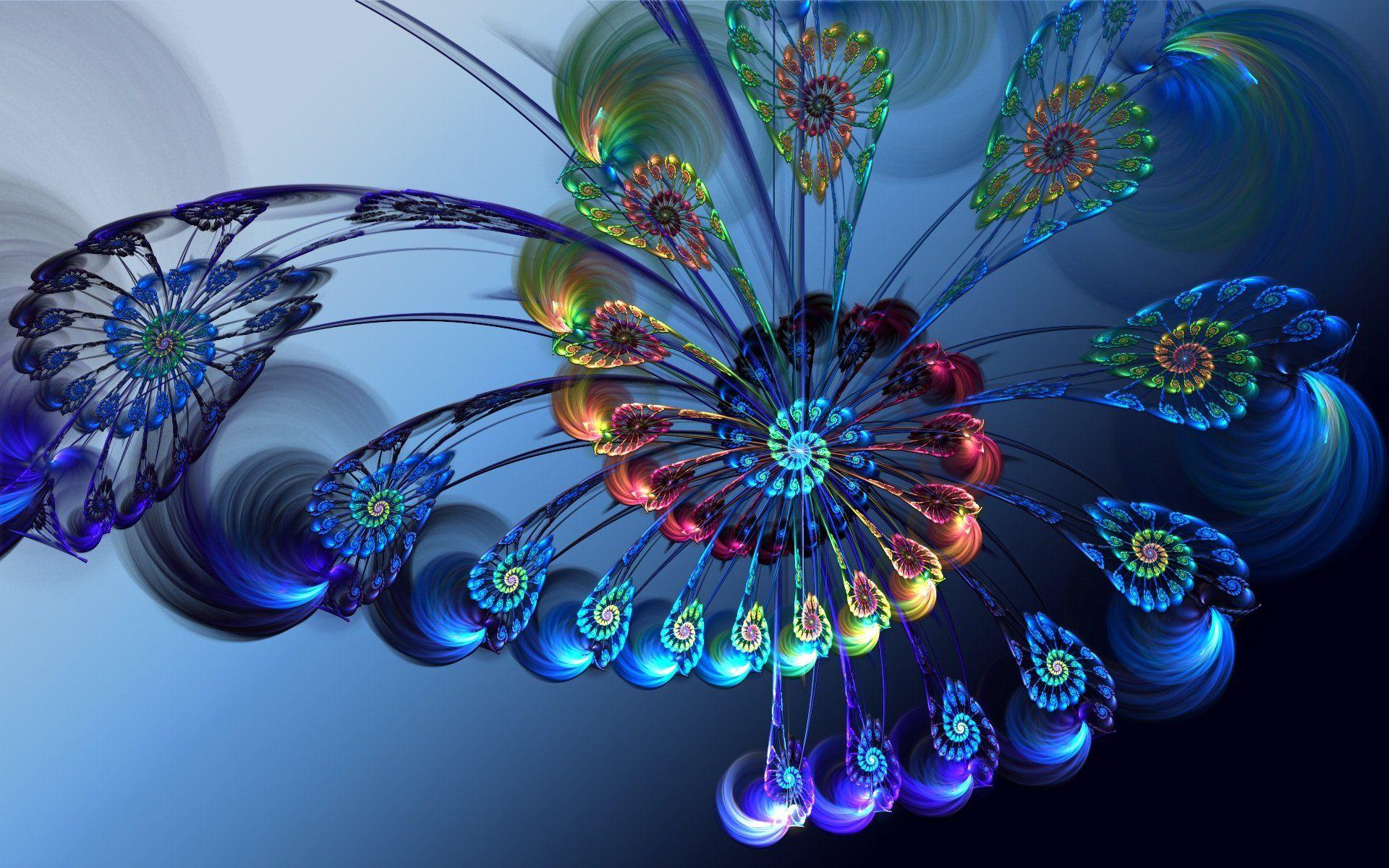 1600x1000 Cute Colourful Wallpaper Wall Paper Flower HD Wallpaper