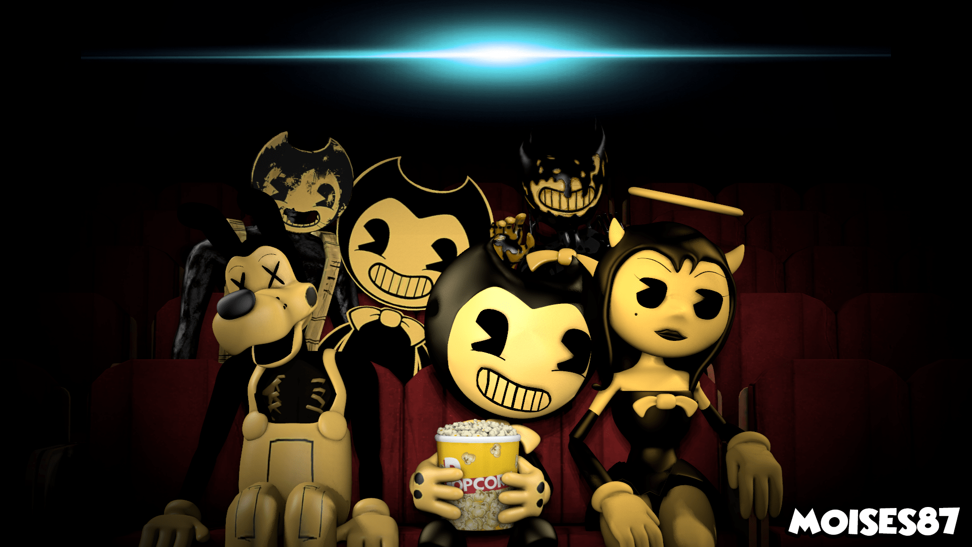 1920x1080 Bendy And The Ink Machine Wallpaper