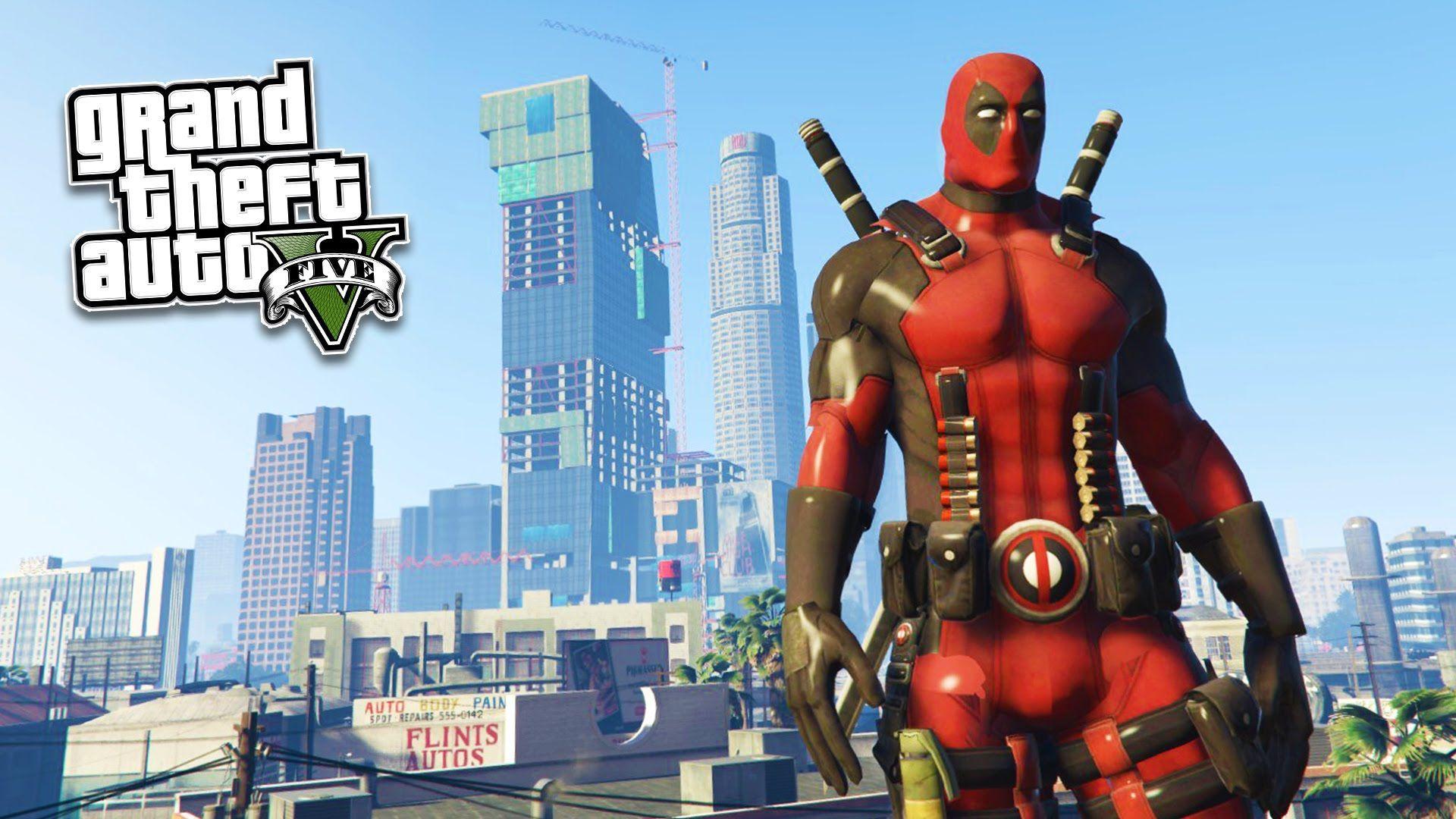 1920x1080 GTA 5 PC Mods REALISTIC DEADPOOL MOD! GTA 5 Deadpool Mod Gameplay! (GTA 5 Mod Gameplay). Gta 5 pc, Gta Gta 5 mods