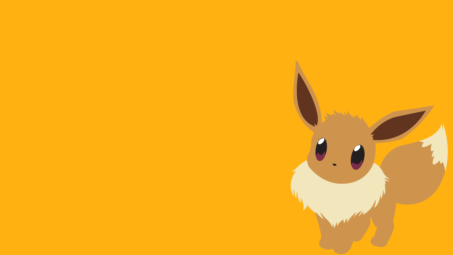 Pokemon Eevee Aesthetic Night Desktop Wallpaper - Download 4K