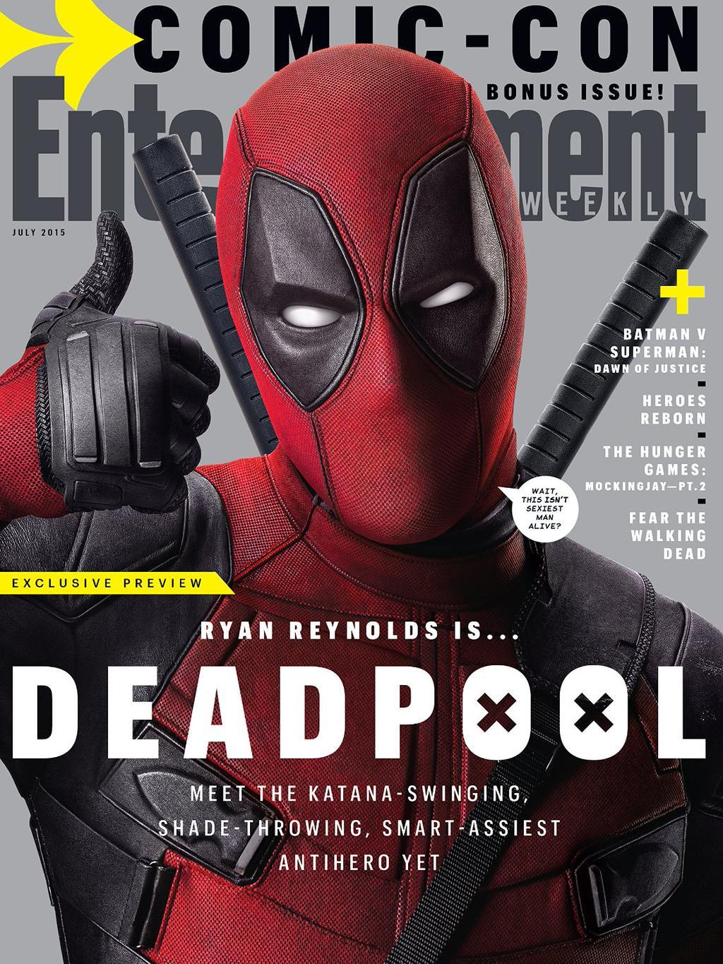 1024x1365 Deadpool EW Cover Revealed Ahead Of Comic Con