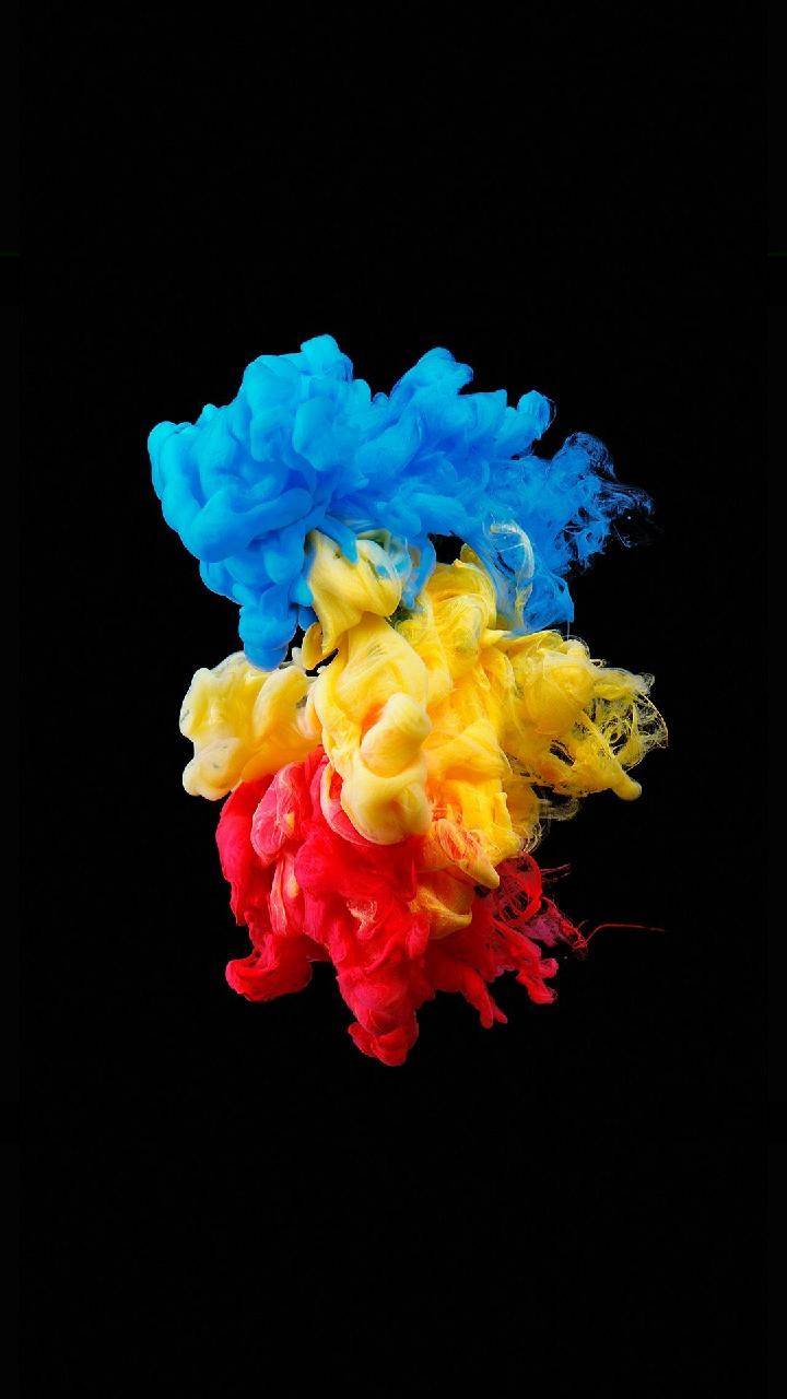 720x1280 Colourful Smoke Wallpaper, Art 3D Colourful Smoke Wallpaper