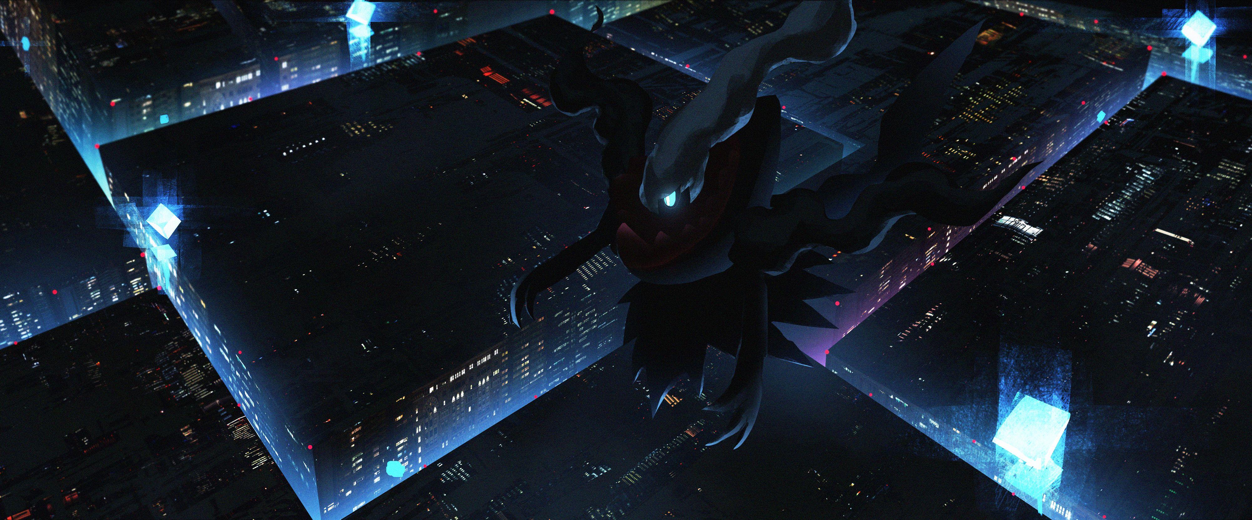 4000x1661 Anime Digital Art Artwork 2D Portrait Darkrai Ultrawide Pokemon Diamond Pokemon Pearl Astero Pokemon Wallpaper:4000x1661