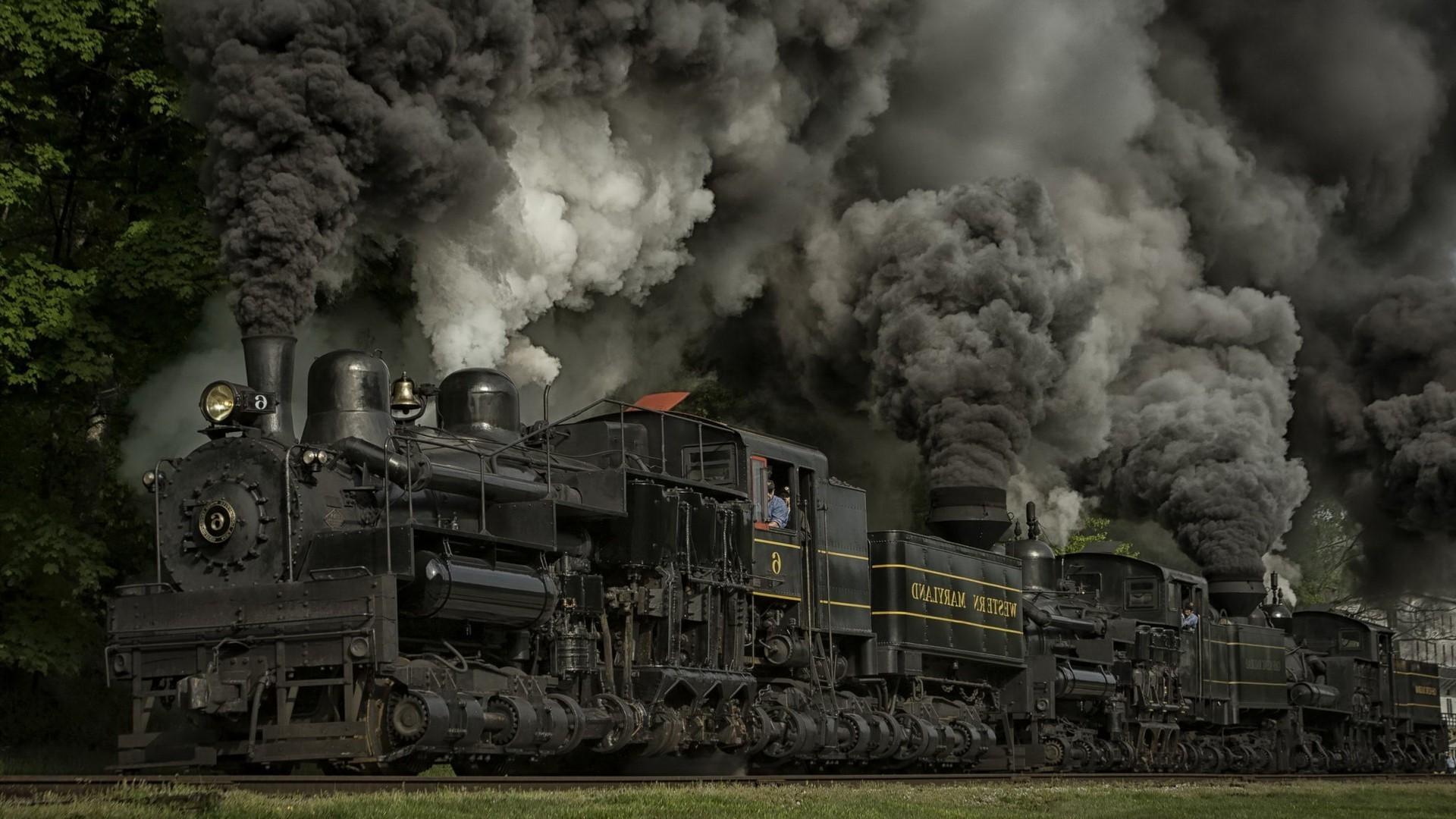 1920x1080 Steam Train Wallpaper Desktop (1920x 395.64 Kb)