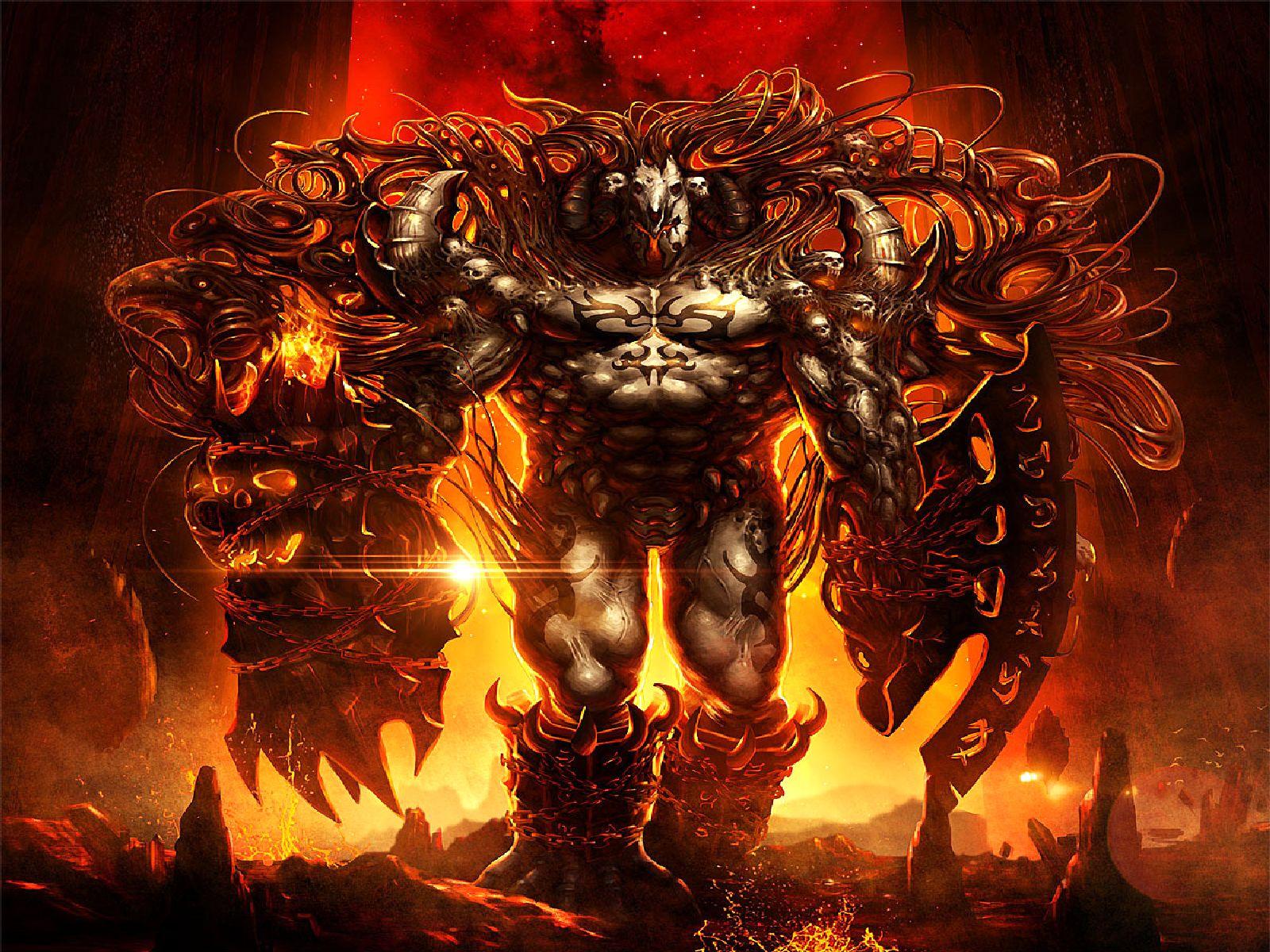 1600x1200 Dark Demon Wallpaper