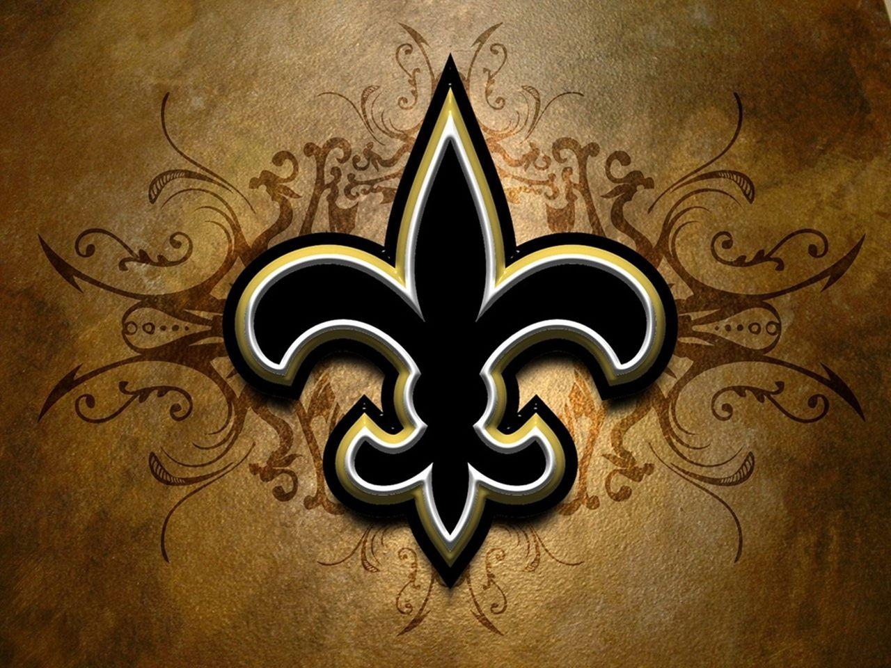 Download New Orleans Saints Classic Logo Wallpaper  Wallpaperscom