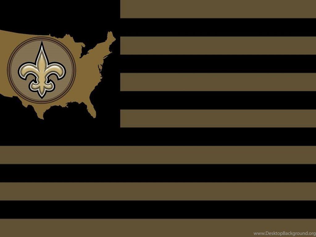 1024x768 NFL: New Orleans Saints Wallpaper Widescreen Desktop Background