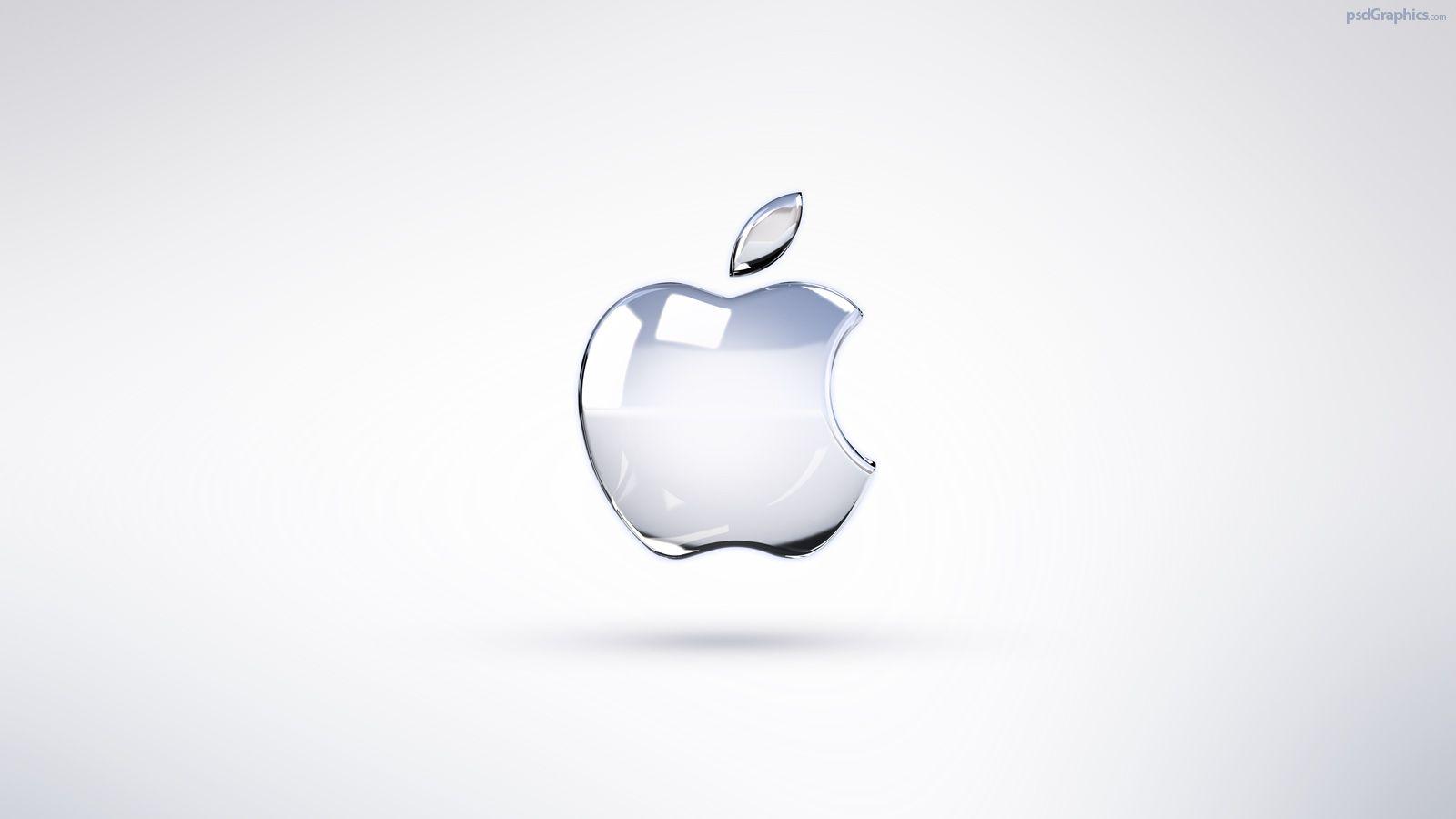 1600x900 Bright Apple logo wallpaper
