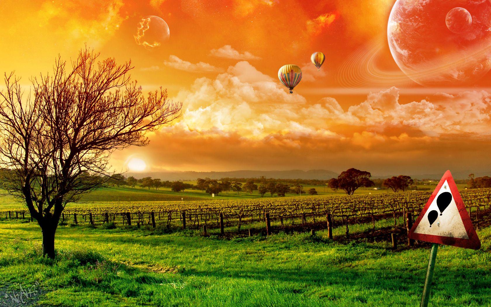 1680x1050 Colourful Nature Wallpaper
