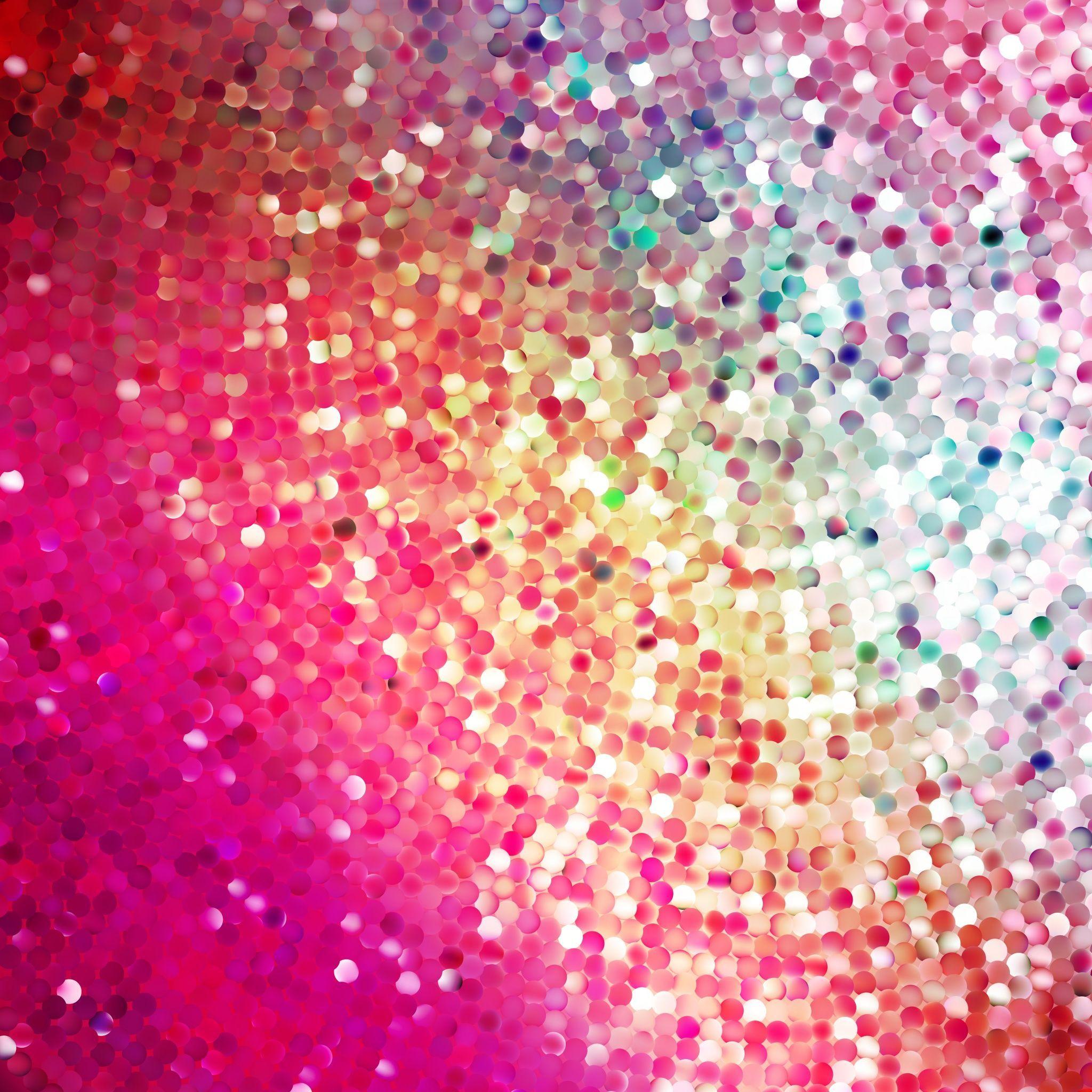 2048x2048 Glitter iPad Mini Wallpaper