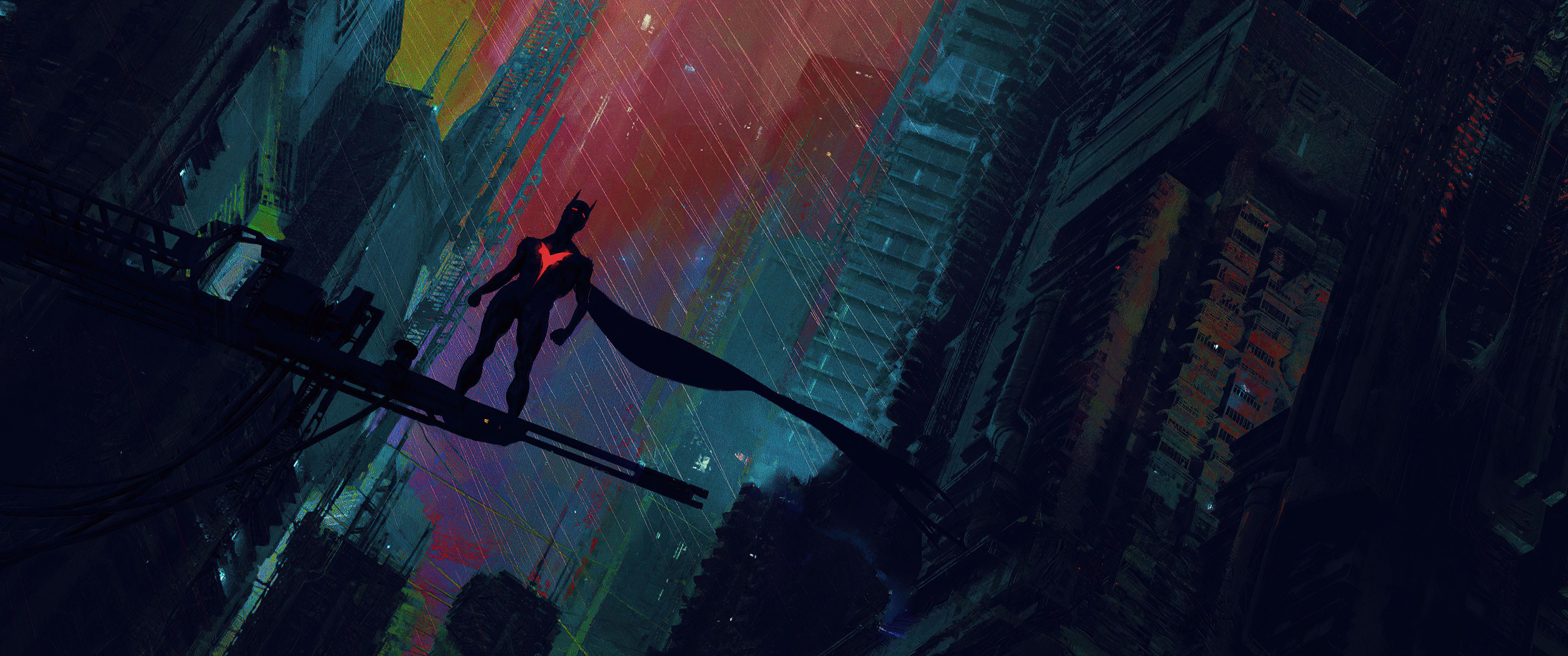 3840x1607 Friendly Robot Batman 4k, HD Superheroes, 4k Wallpaper, Image, Background, Photo and Picture