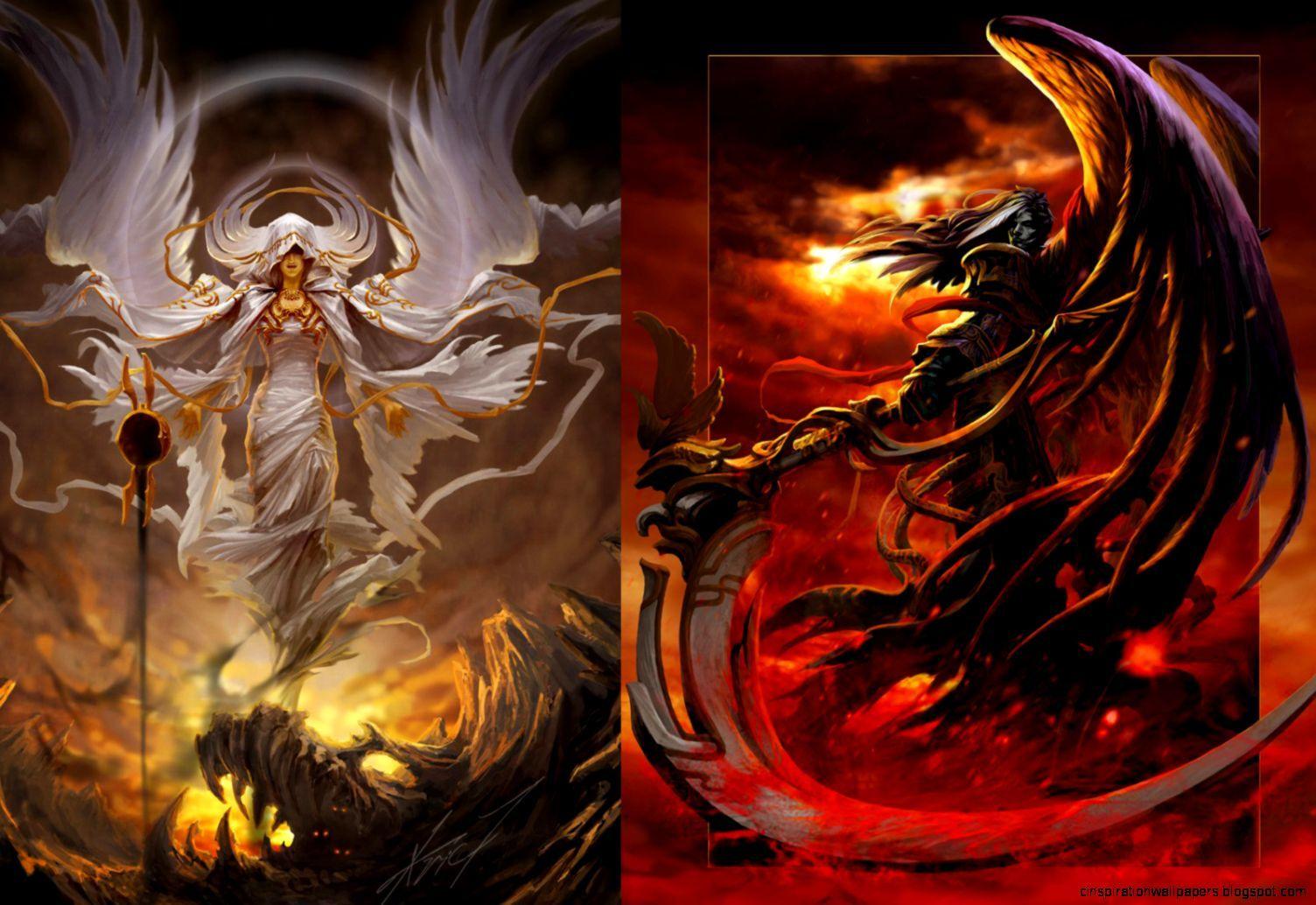 1504x1034 Evil Angel Fantasy Wallpaper