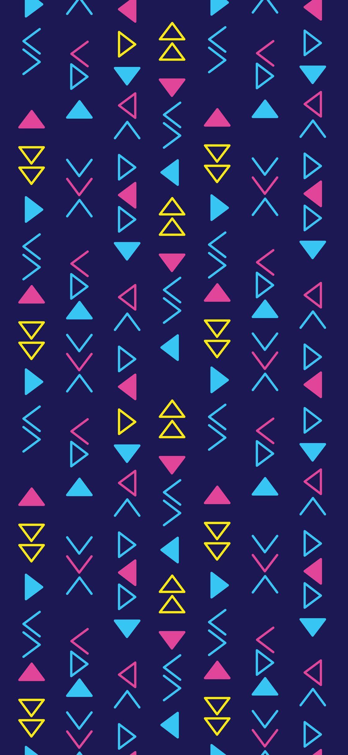 1125x2436 Memphis Styled Wallpaper For iPhone, iPad, Mac, And Watch