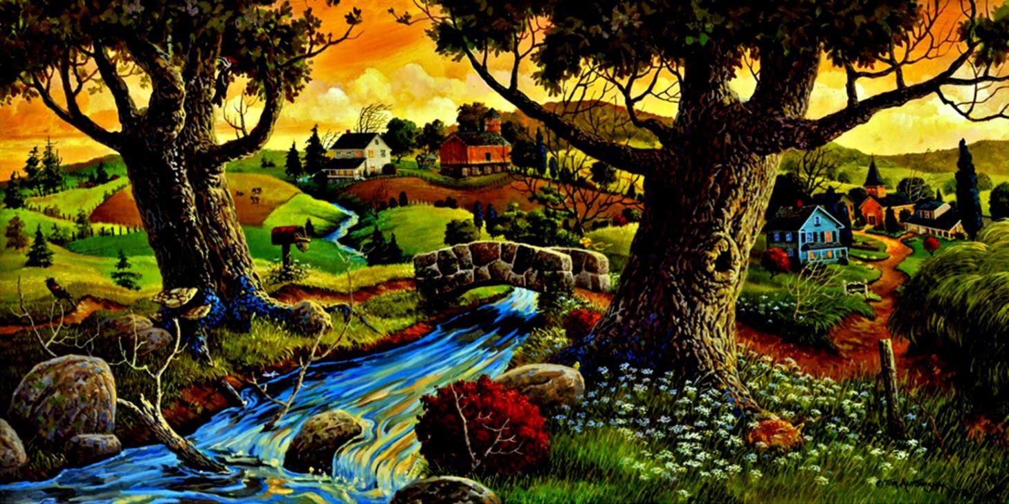 1458x729 Surreal Wallpaper HD