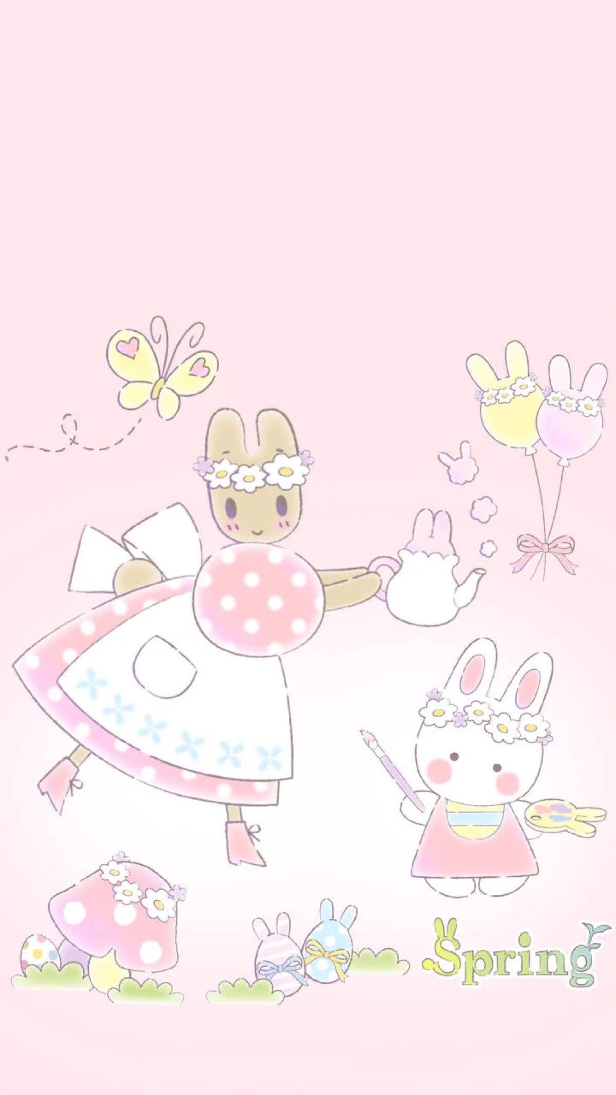 1200x2133 Wallpaper sanrio. Easter
