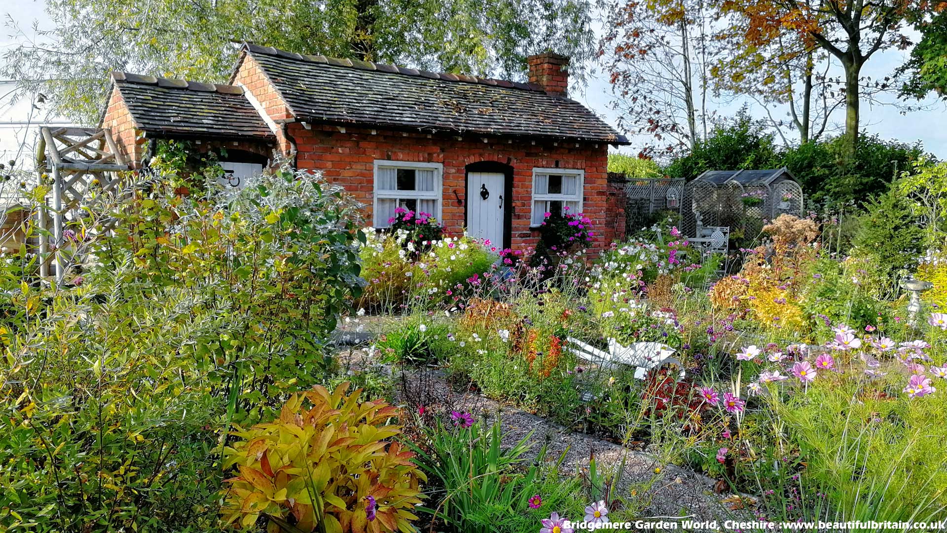 1920x1080 One Of The 'display Gardens' At Bridgemere Garden World, , Download Wallpaper