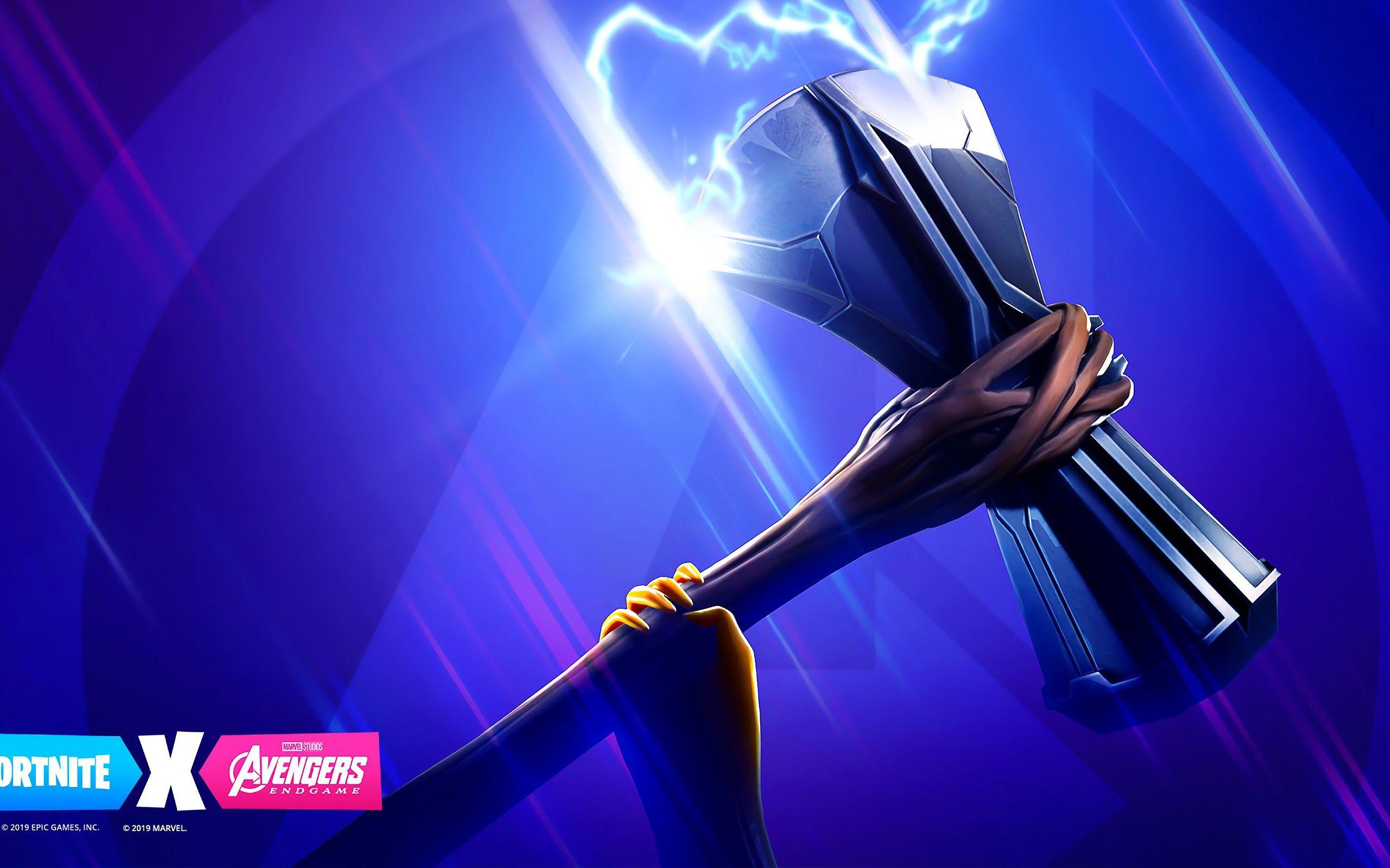2560x1600 Fortnite X Avengers Stormbreaker 4K Wallpaper