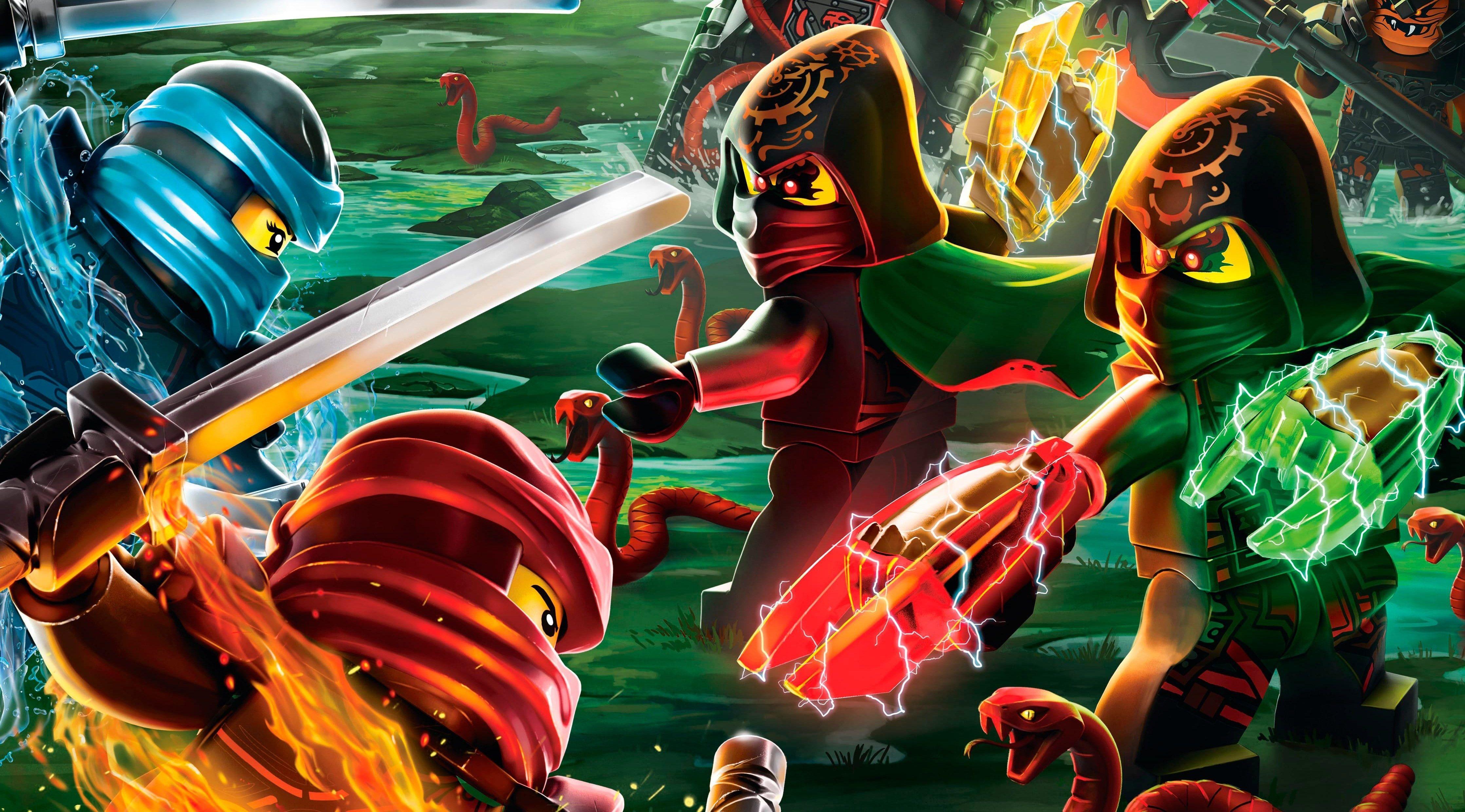 4474x2481 Lego Ninjago Masters Of Spinjitzu Lego Wallpaper:4474x2481